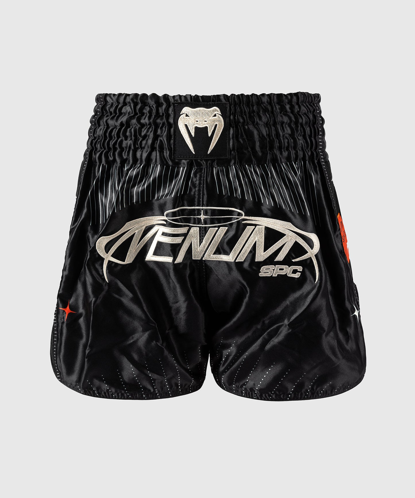 Venum Eclipse Muay Thai Shorts – Schwarz/Ivory