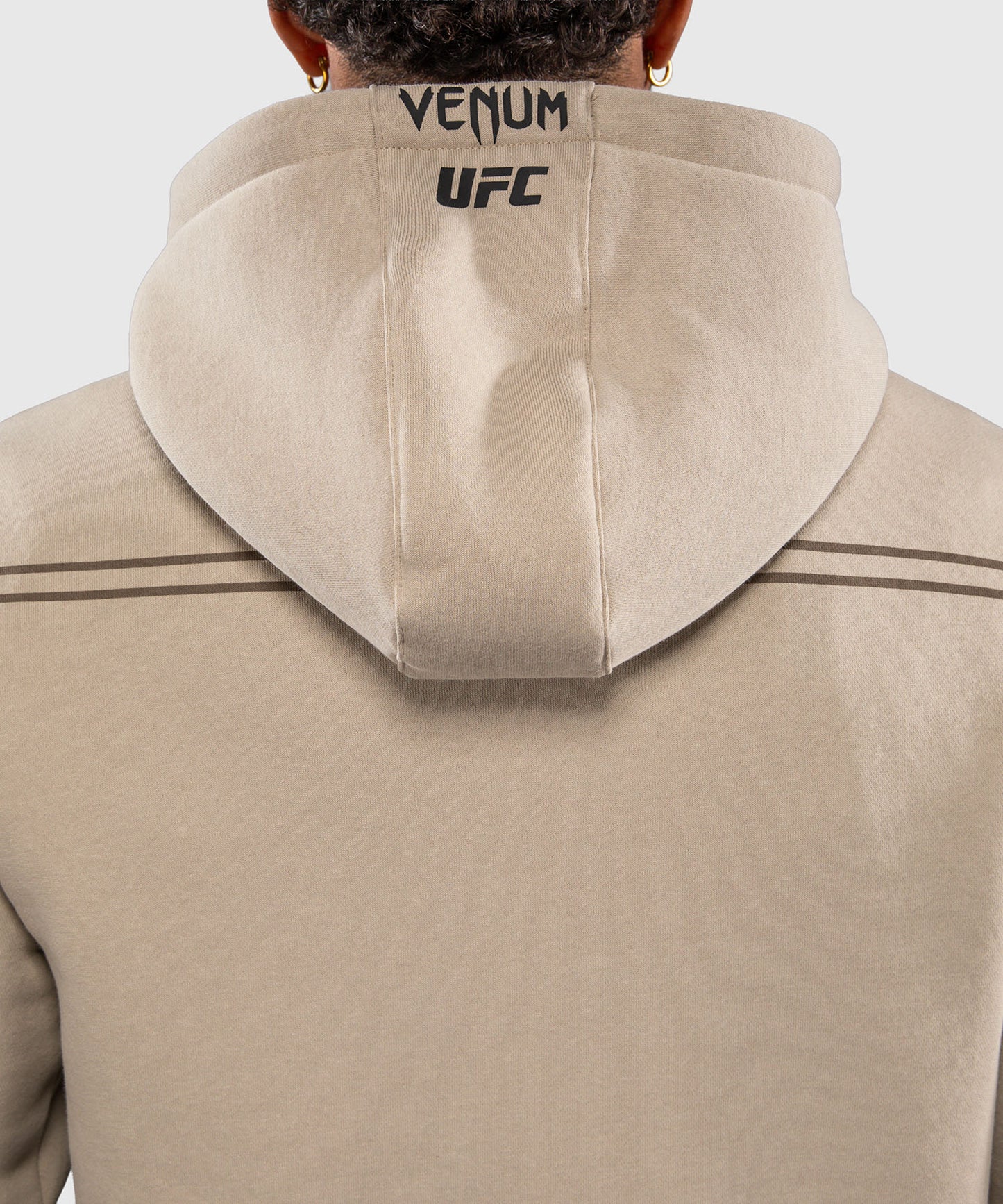 Venum UFC Unity by Venum Authentic Fight Week Men's Pullover Hoodie - Sand