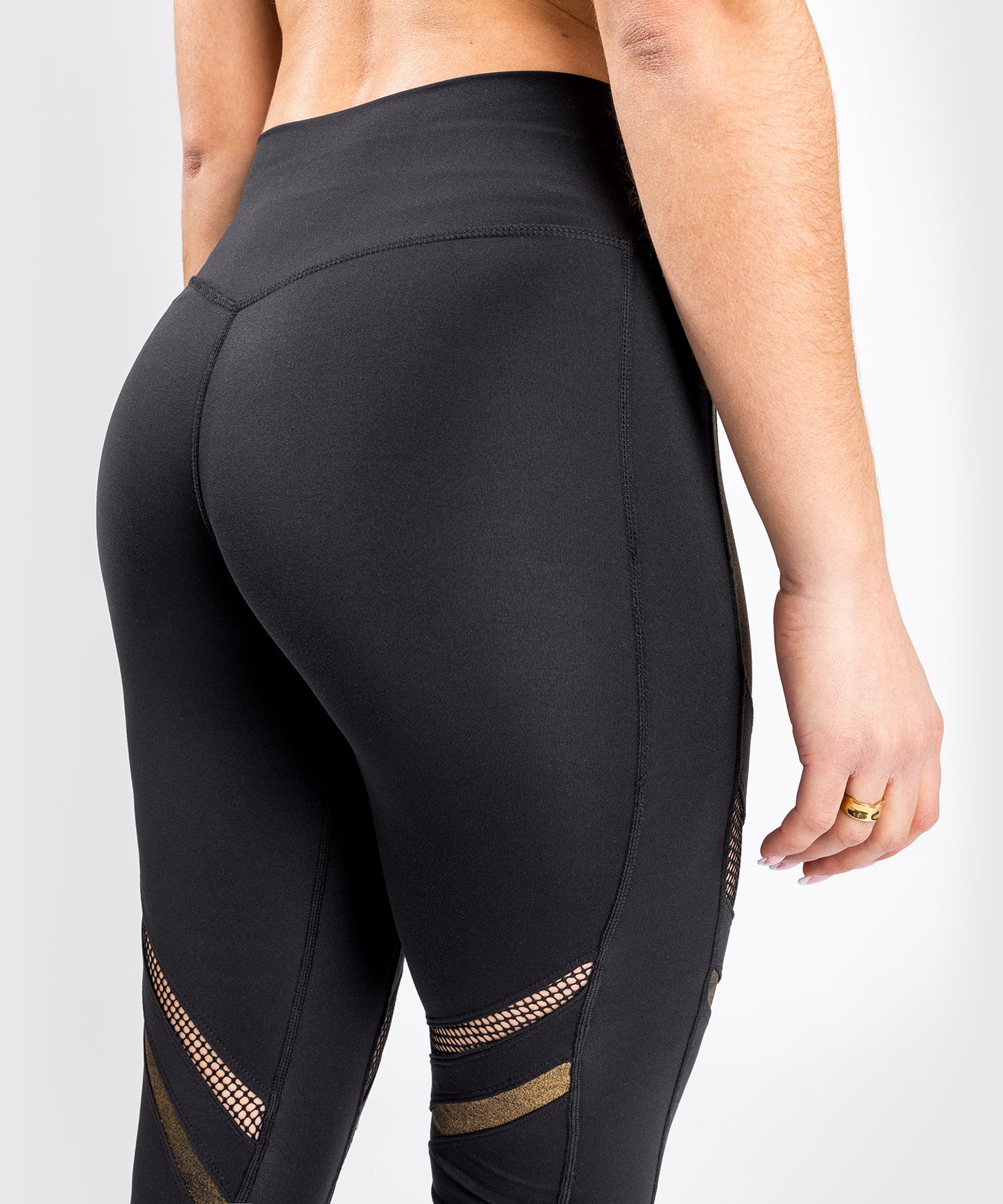 Venum Lightning Leggings – Schwarz/Gold