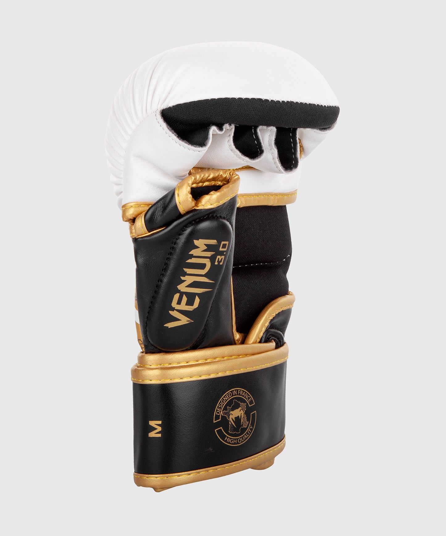 Venum Challenger 3.0 MMA-Sparring-Handschuhe - Weiß/Gold