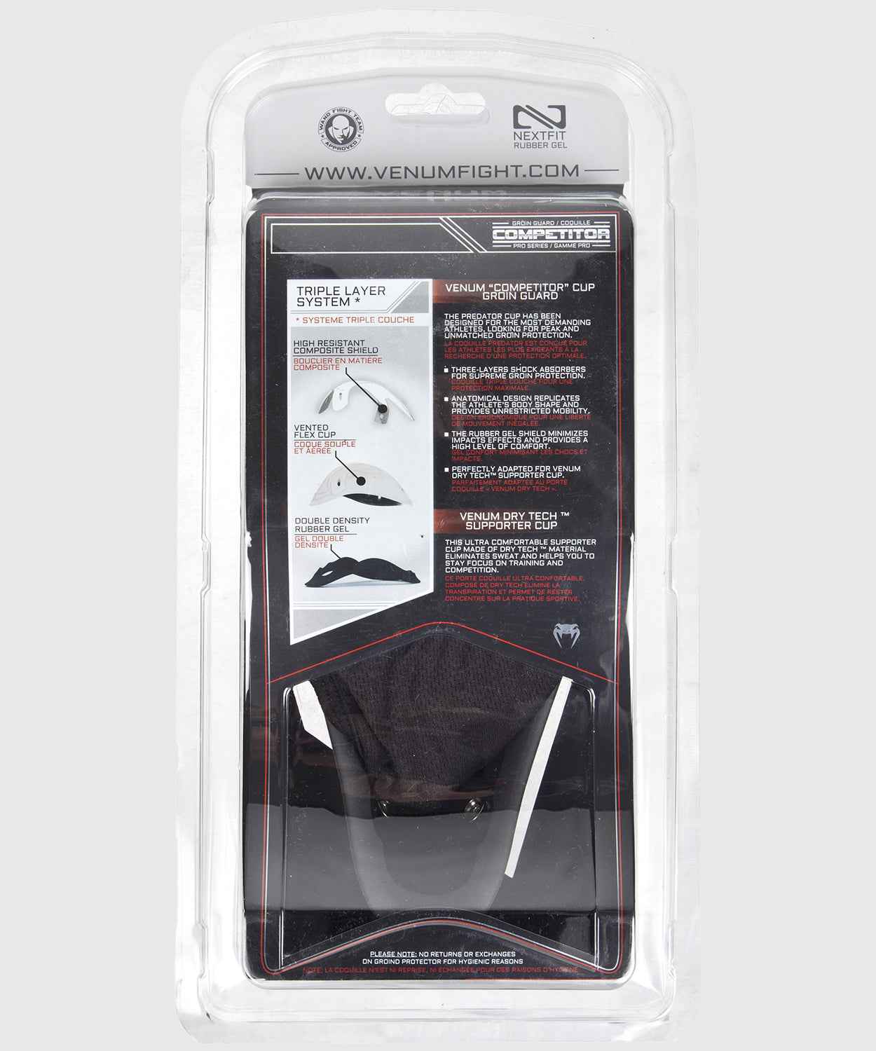 Venum Competitor Silver Series Tiefschutz und Suspensorium