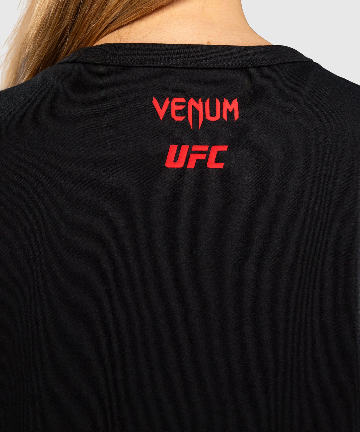 T-shirt à Manches Courtes pour Femme Venum UFC Unity by Venum Authentic Fight Week - Noir