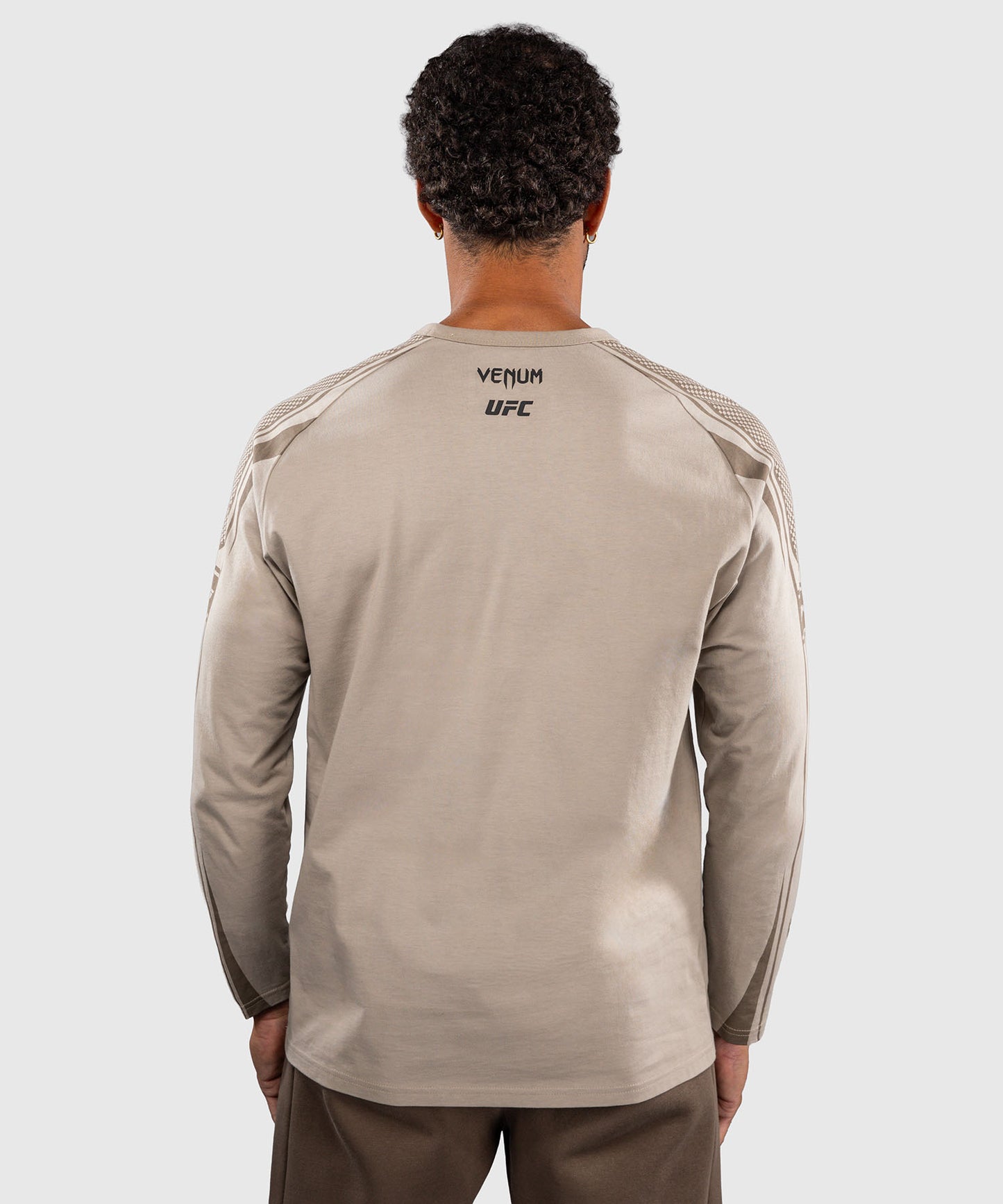 Venum UFC Unity by Venum Authentic Fight Week Men's Long Sleeve T-Shirt - Sand