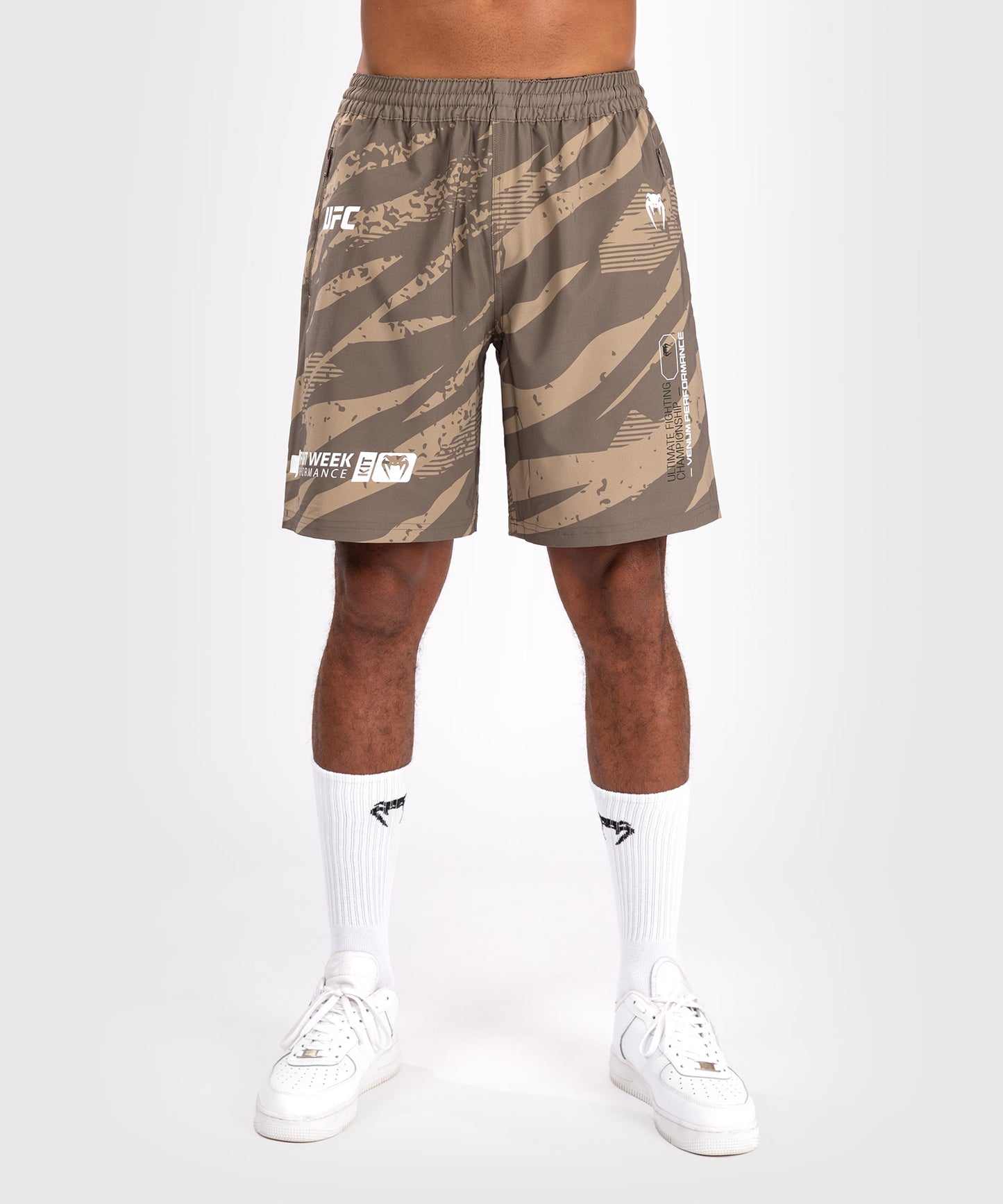 Short de Performance pour Hommes UFC Adrenaline by Venum Fight Week - Desert Camo