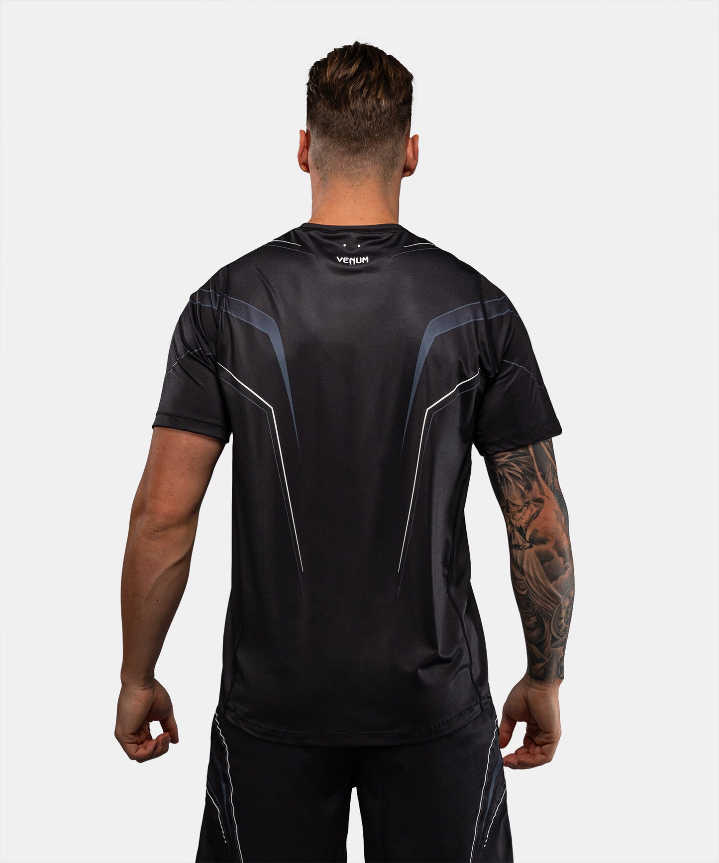 T-shirt Dry Tech Venum Streamline – Noir/Blanc