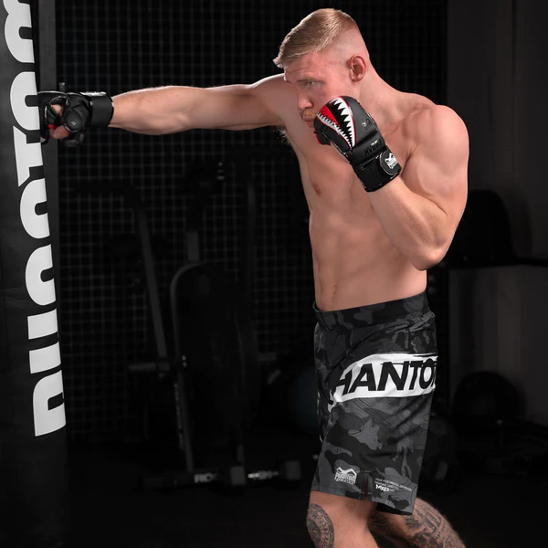 Phantom Athletics Fight Squad MMA-Sparring-Handschuhe - Schwarz