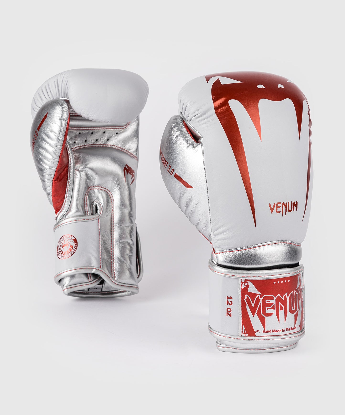 Venum Giant 3.0 Boxhandschuhe - Rot/Silber - Spezialausgabe