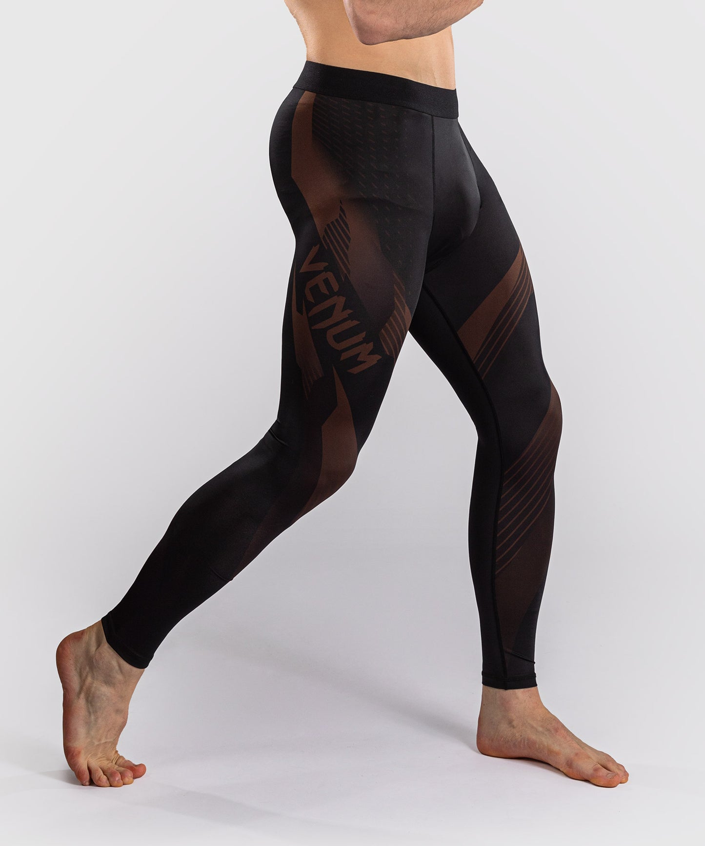 Venum No-Gi 6.0 Spats - Negro/Marrón