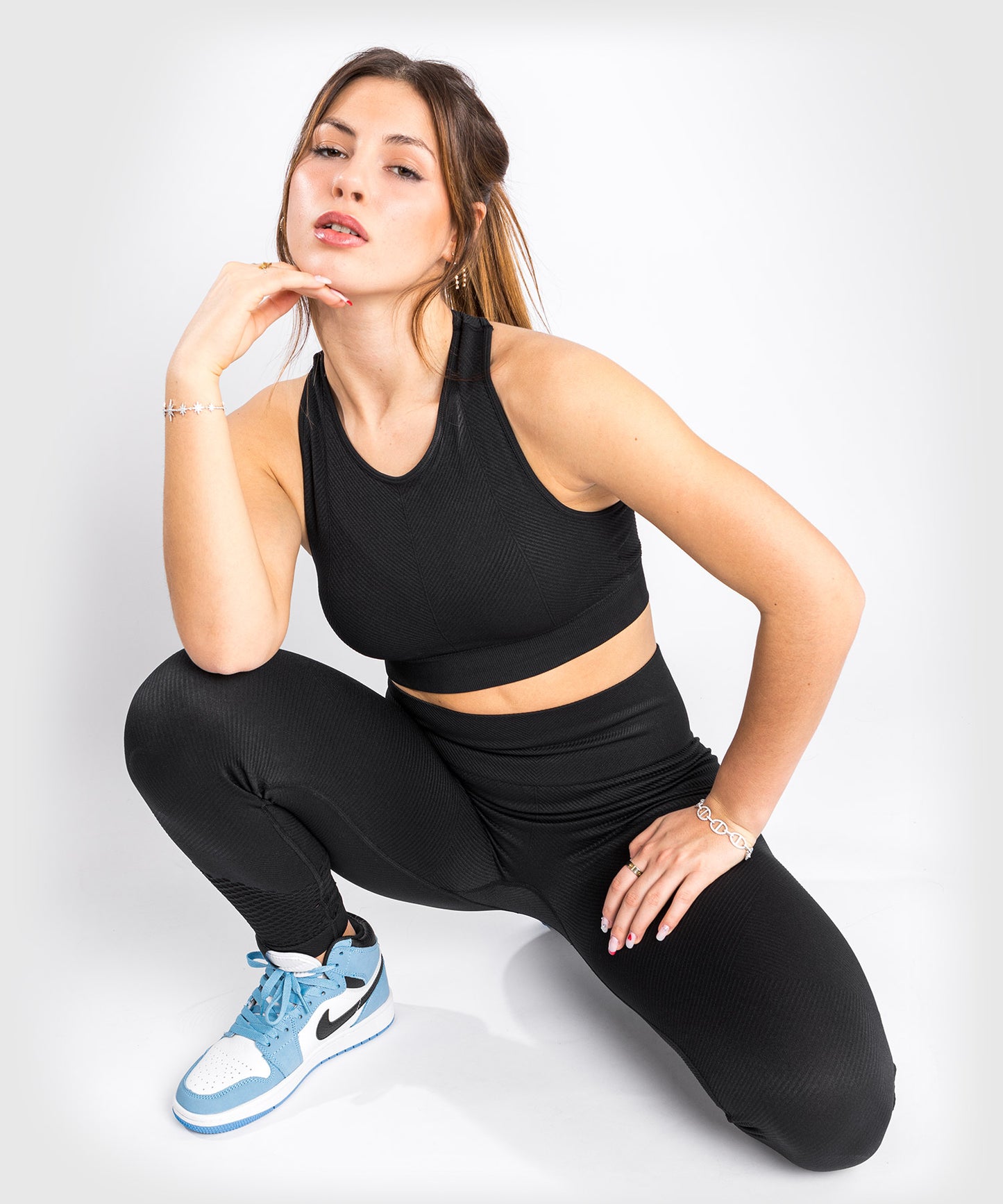 Venum Sparring Seamless Leggings - Schwarz