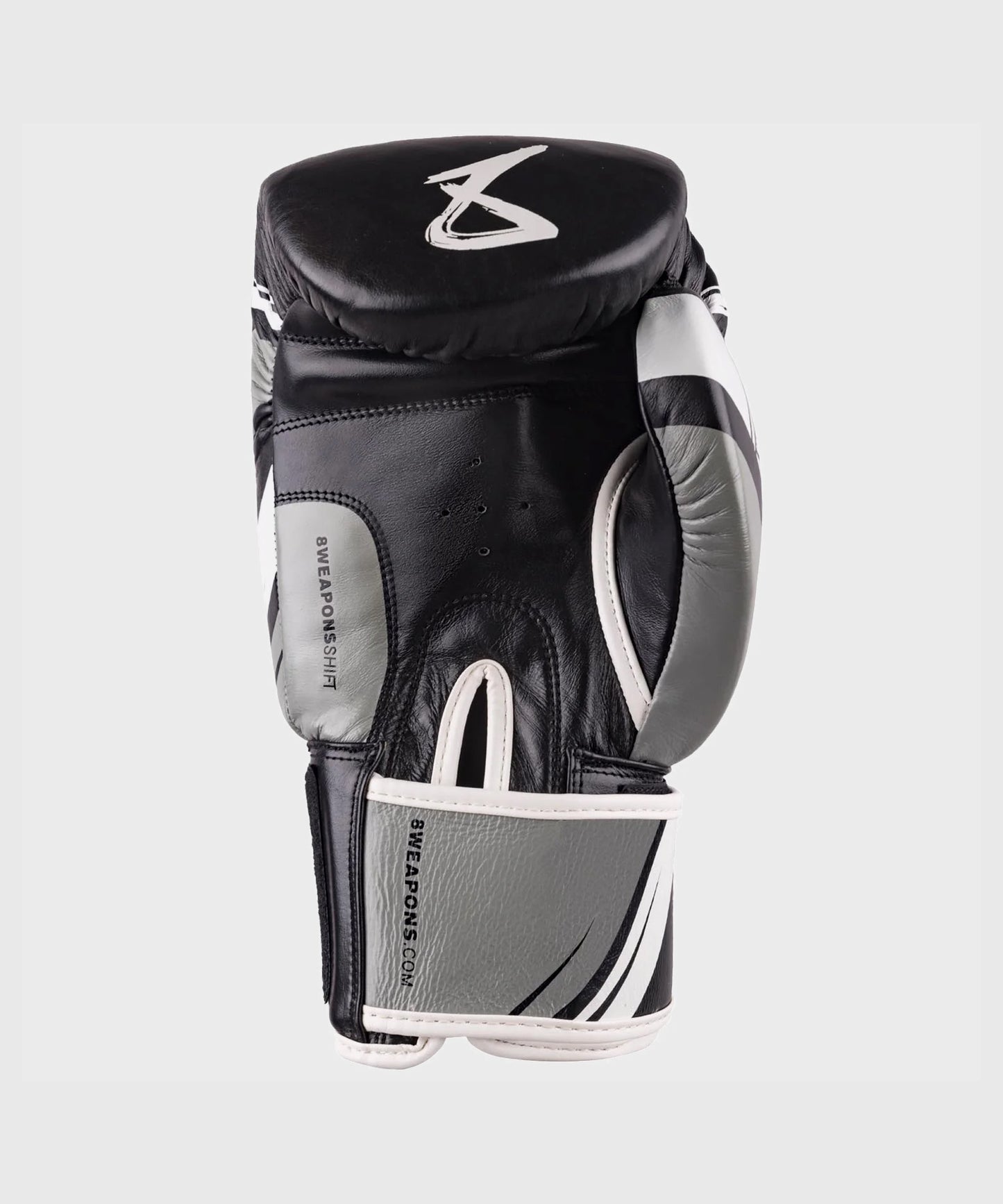 8 Weapons Shift Boxhandschuhe - Schwarz/Weiß