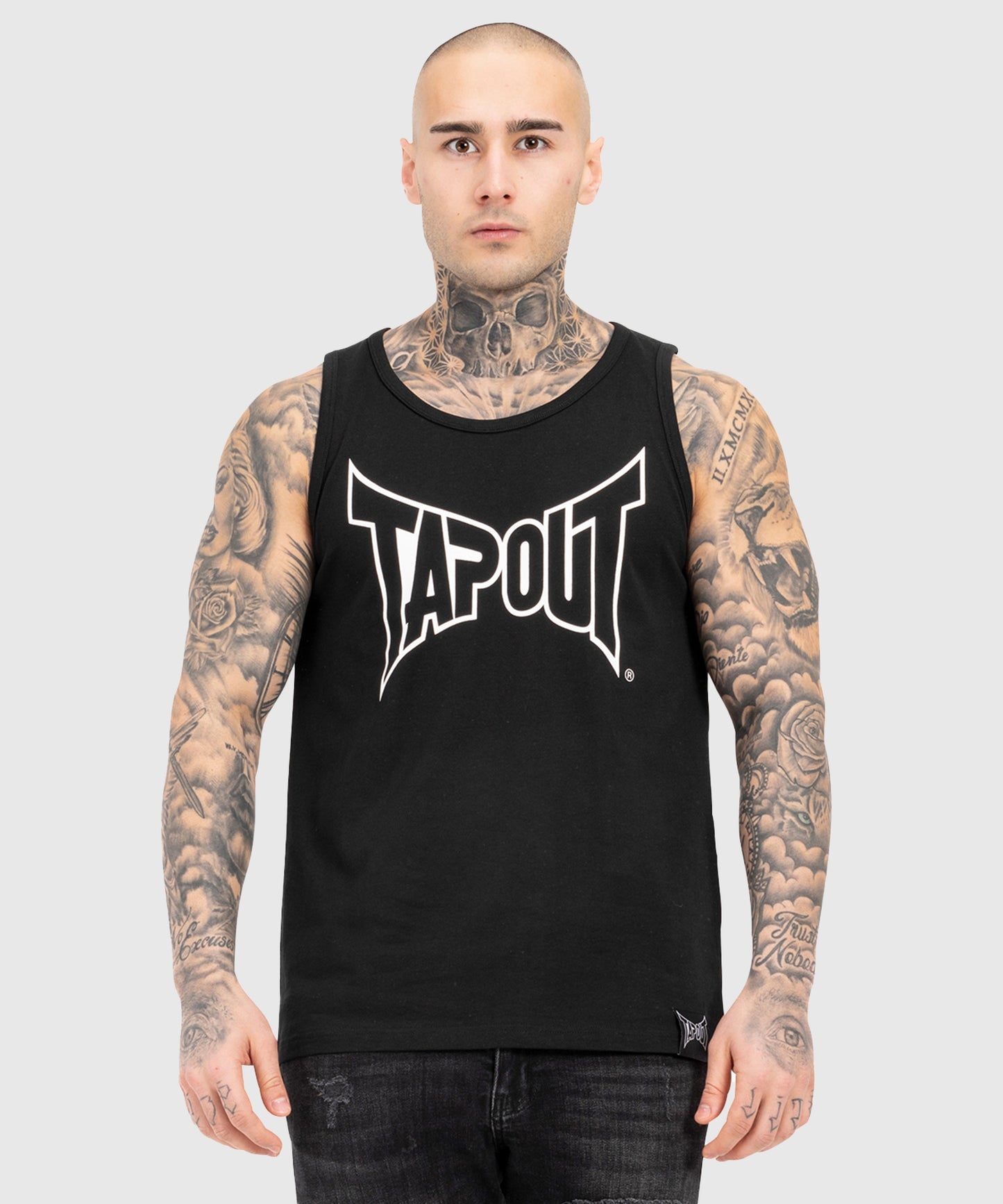 Tapout Tipton Camiseta de Tirantes - Negro