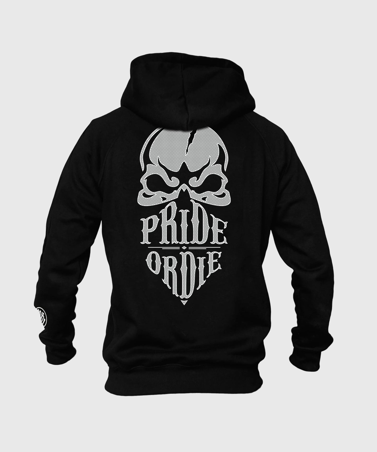Pride Or Die Reckless Felpa con Zip - Nero/Bianco