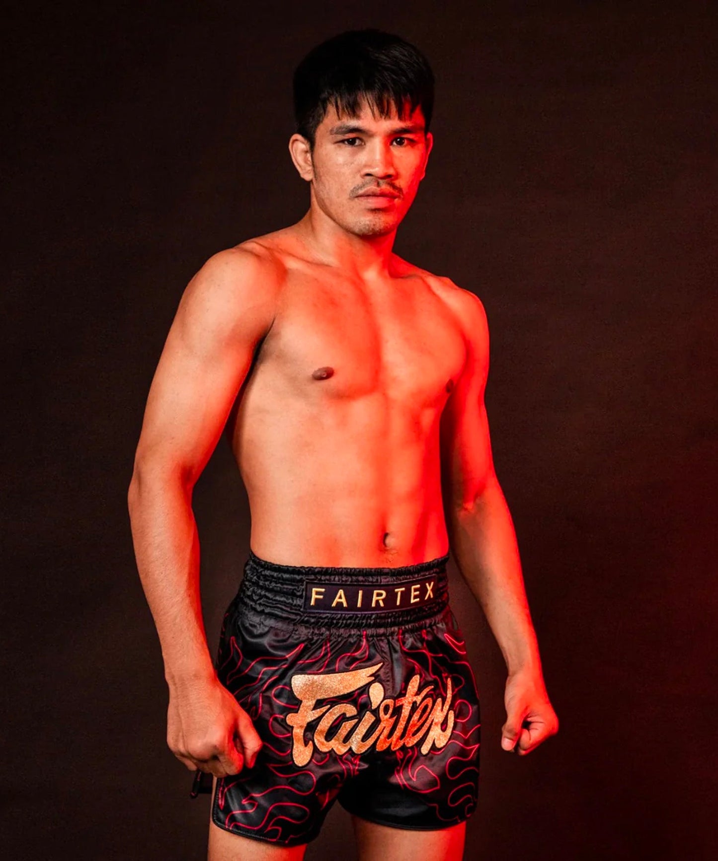 Fairtex Lava Pantalones Cortos de Muay Thai - Lava