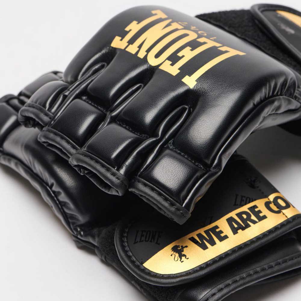 Leone DNA MMA-Handschuhe - Schwarz/Gold