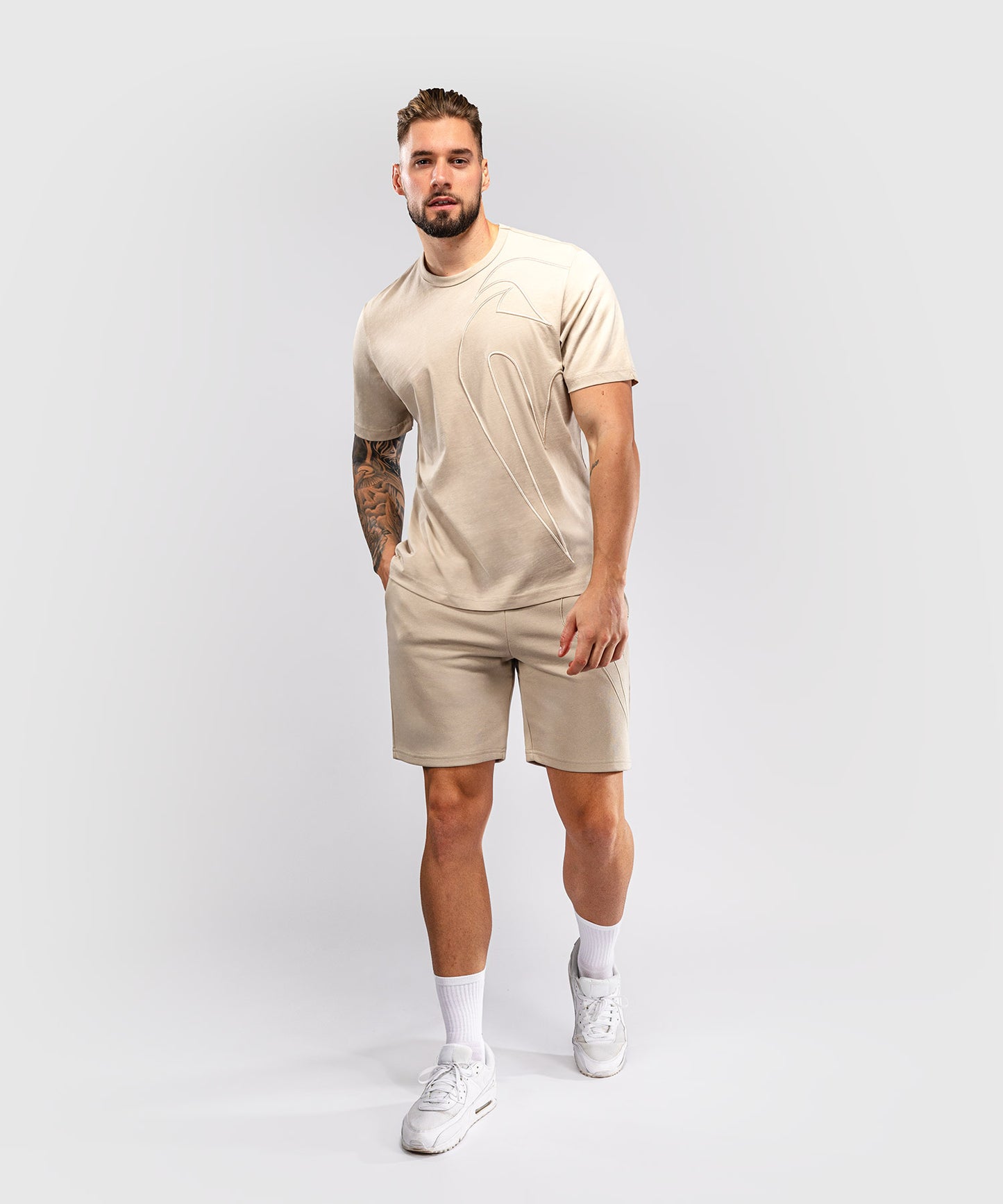 Venum Giant 3D Maglietta – Beige Chiaro