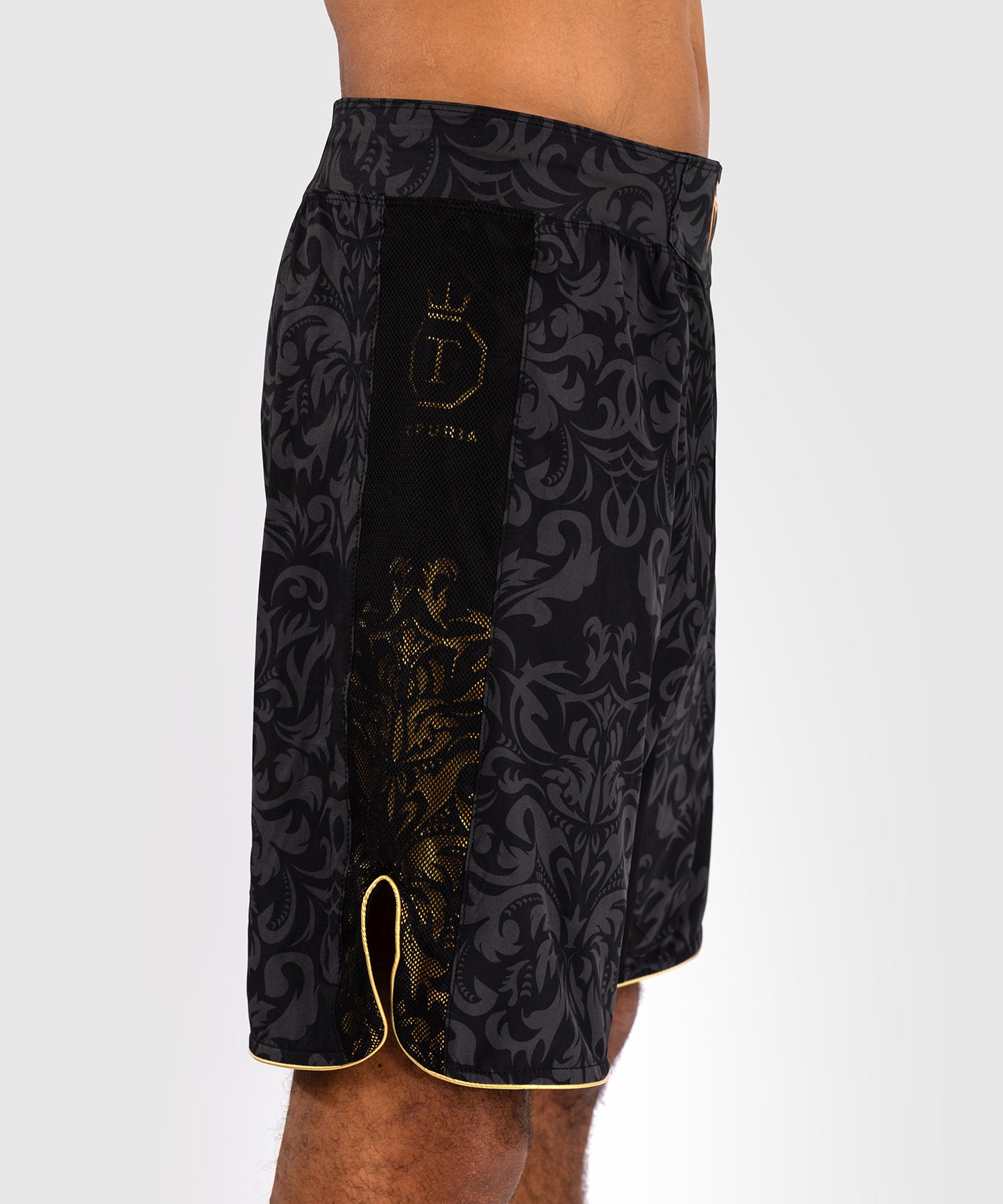 Short de Combat Venum x Topuria Unmatched Edition - Noir/Doré