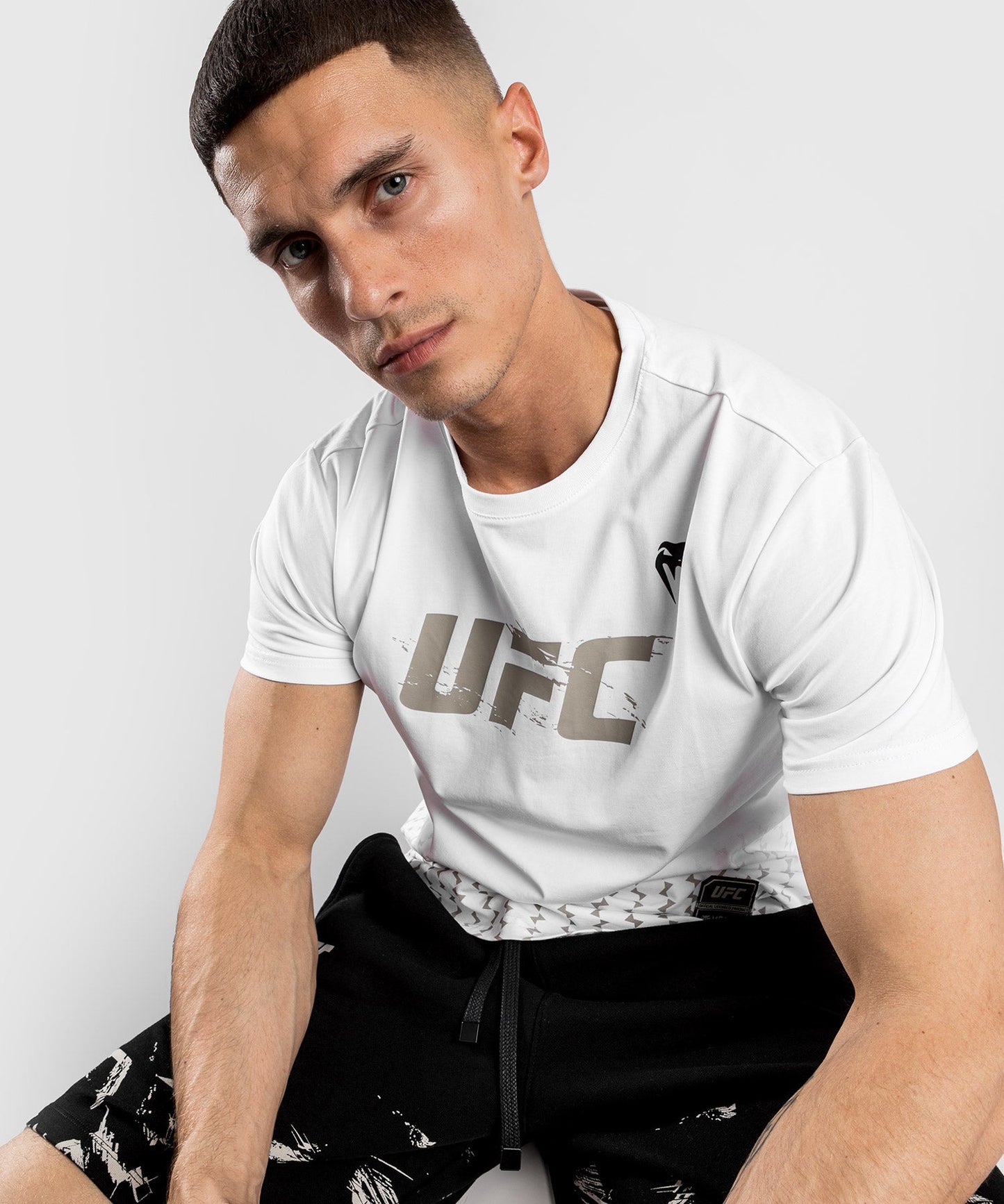 Venum Authentic Fight Week 2.0 UFC T-Shirt - Kurzarm - Weiß