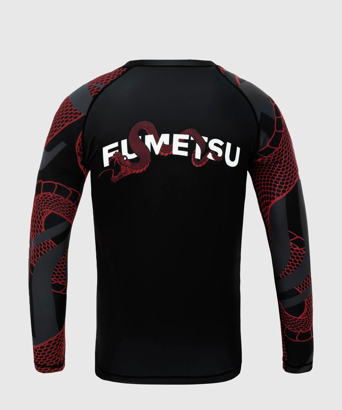Rashguard À Manches Longues Fumetsu Anaconda - Noir/Rouge