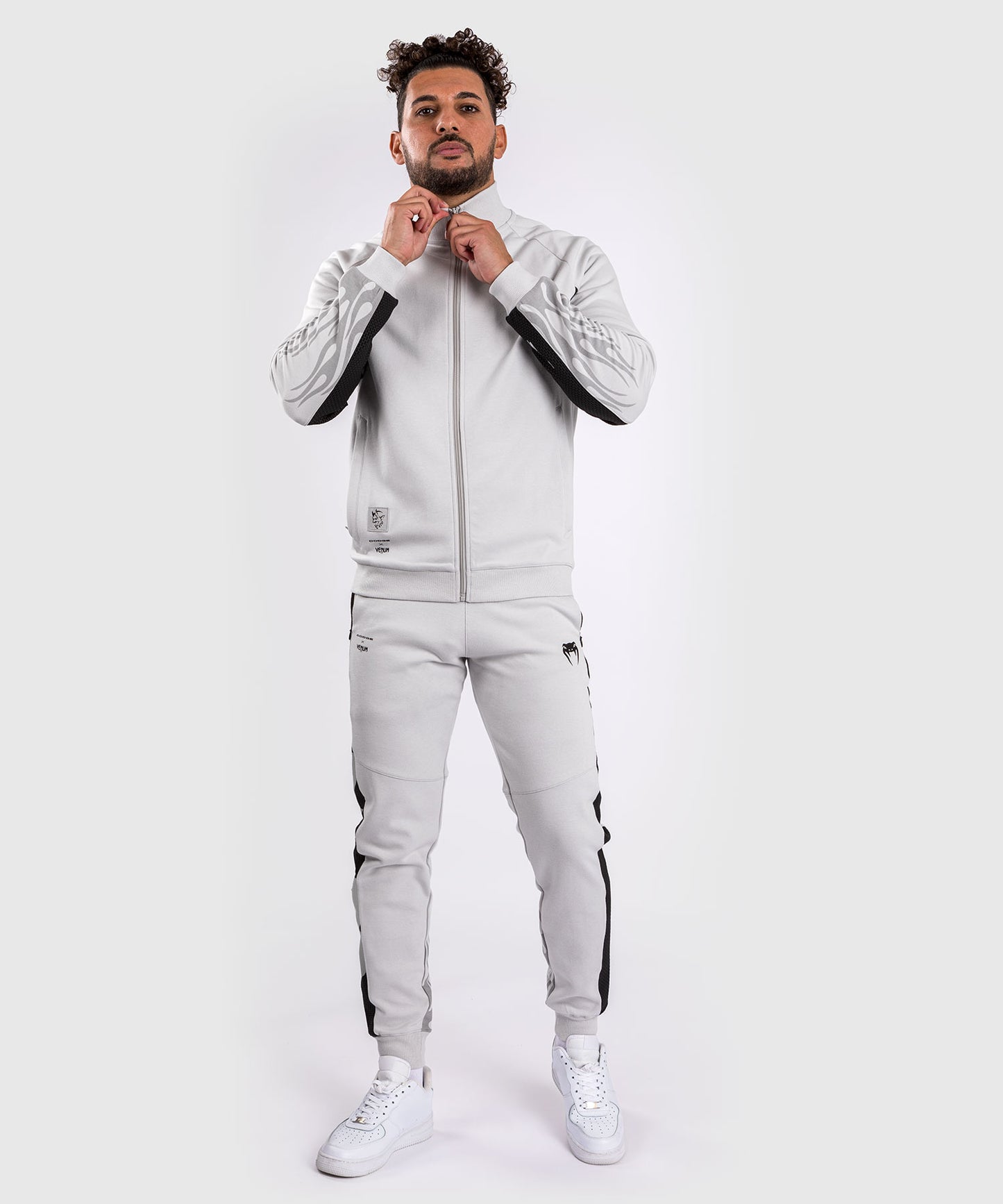 Veste zippée pour Homme Venum x Dodge Demon 170 - Gris