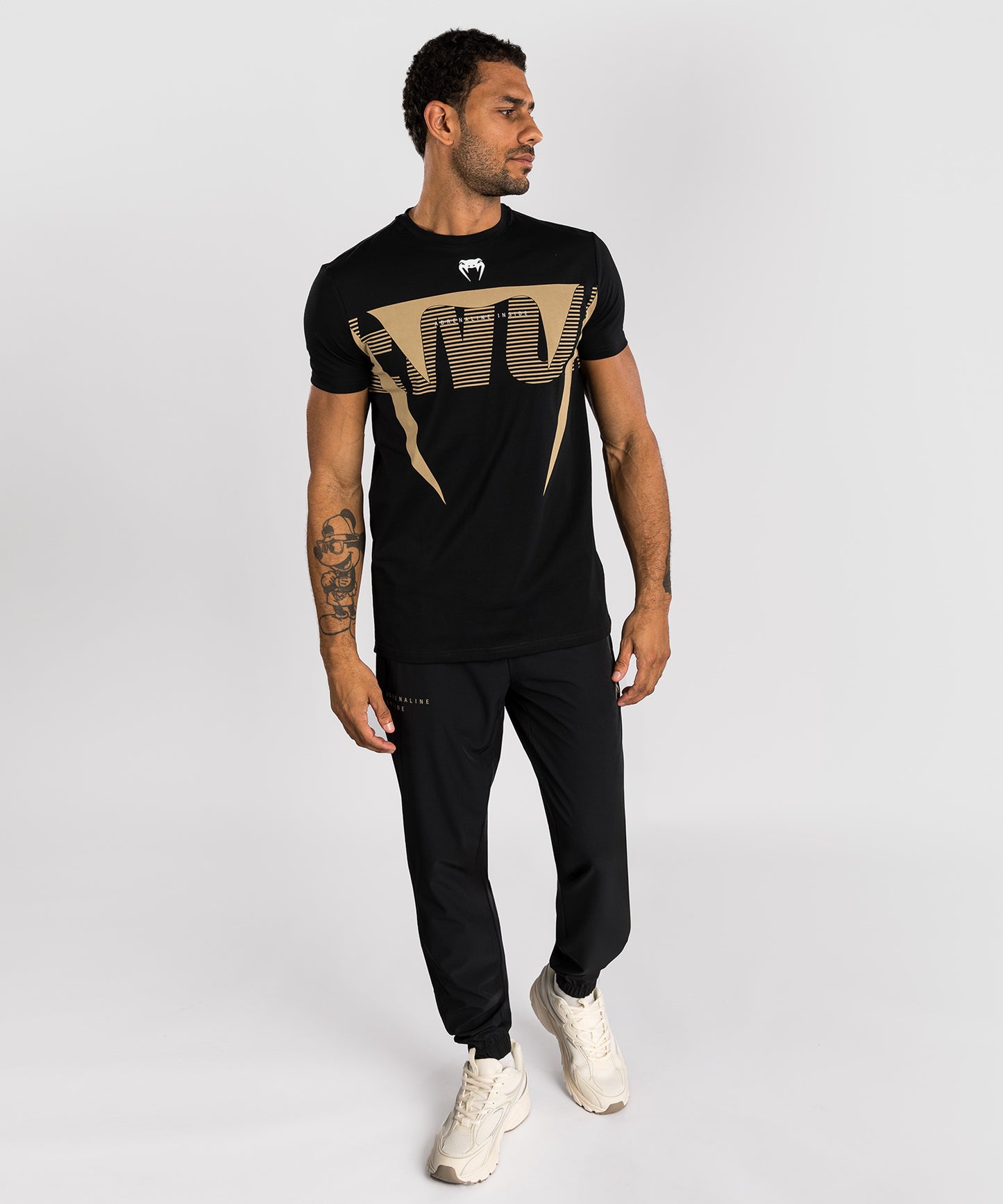 Venum Adrenaline T-Shirt – Schwarz/Sand