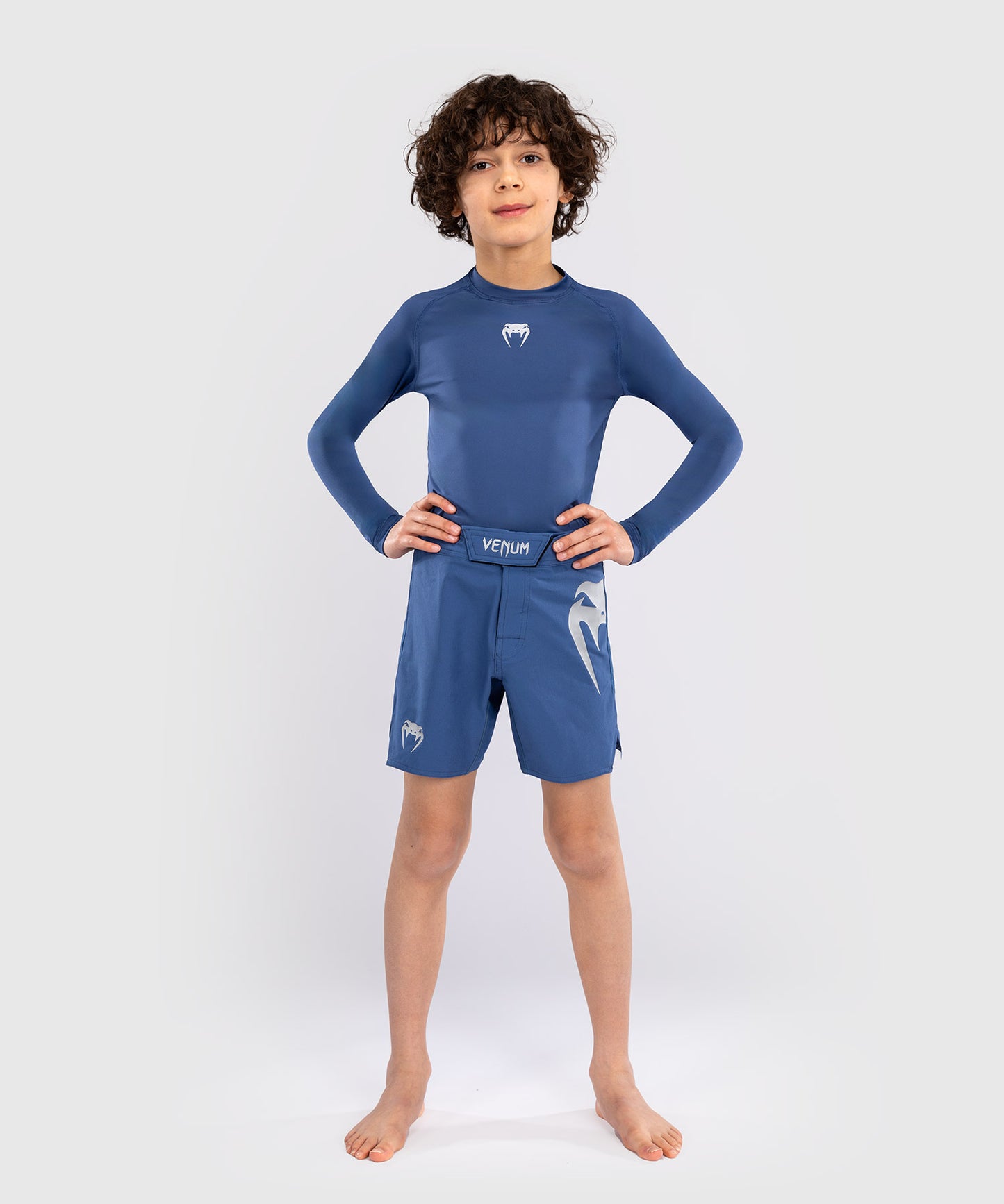 Venum Light Kinder Fight Shorts - Königsblau