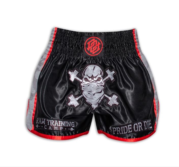 Short de Muay Thai Pride Or Die Raw Training