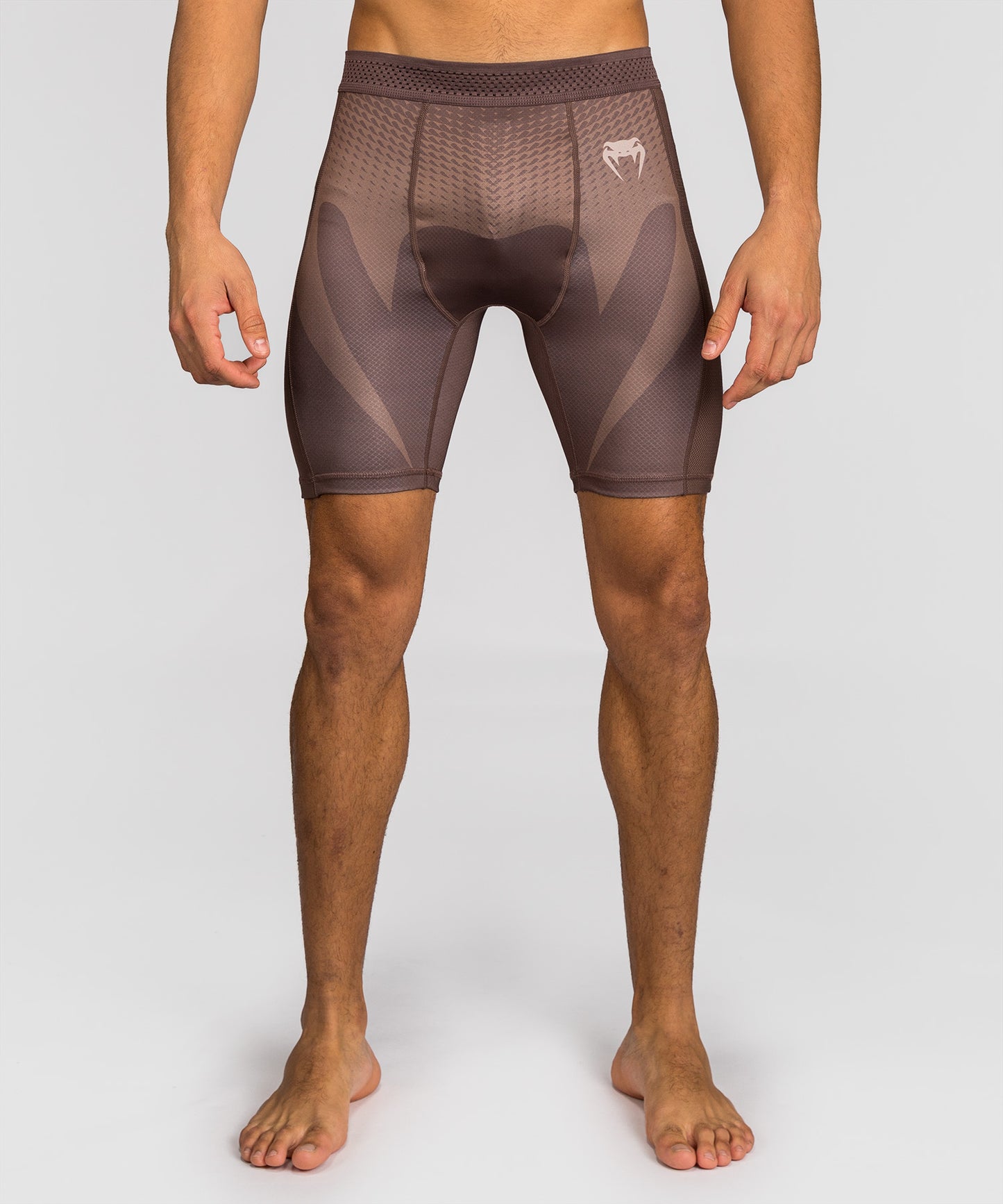 Short de Compression Venum No Gi - Marron Chocolat