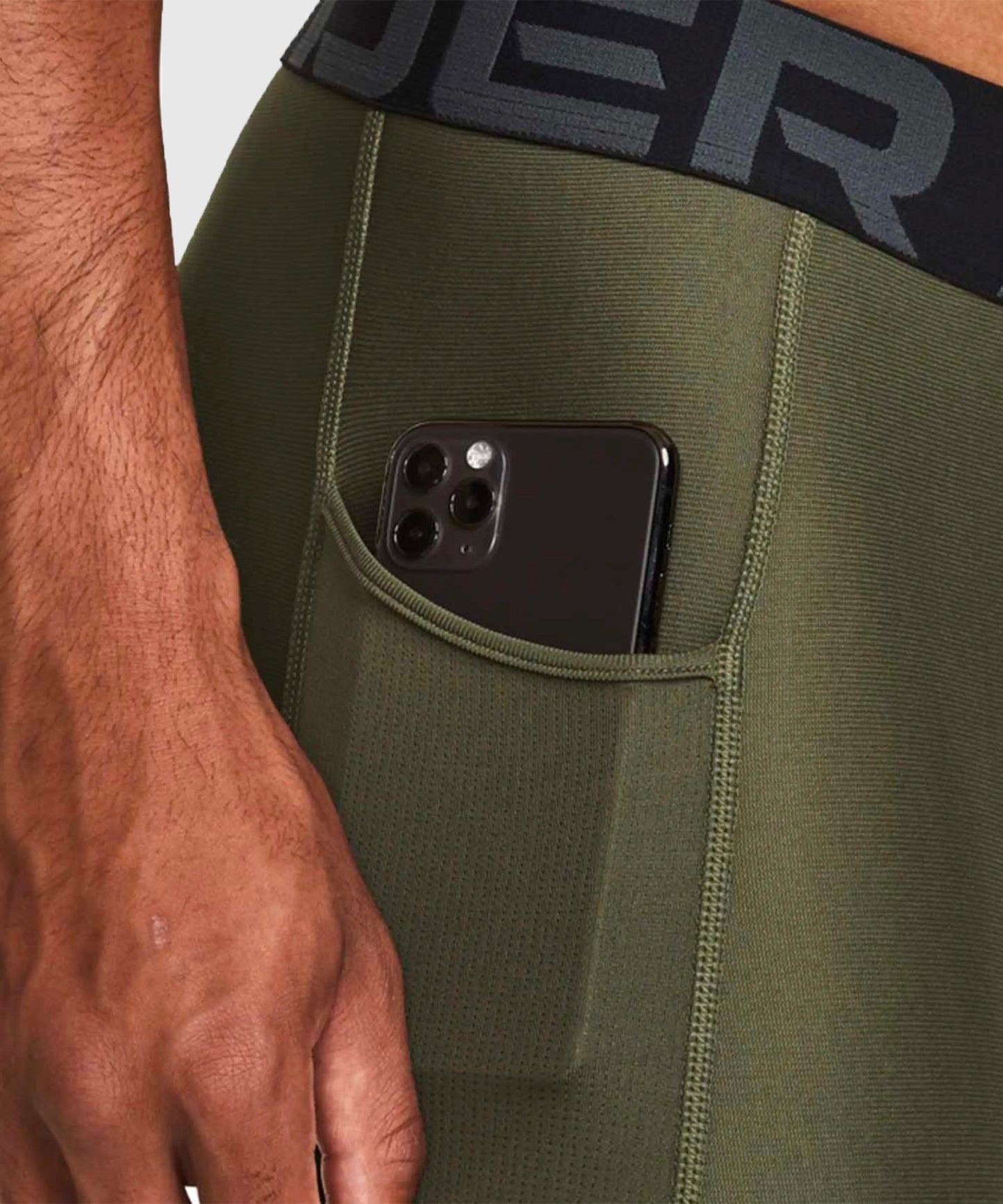 Pantalon De Compression Under Armour Heatgear® Armour - Kaki