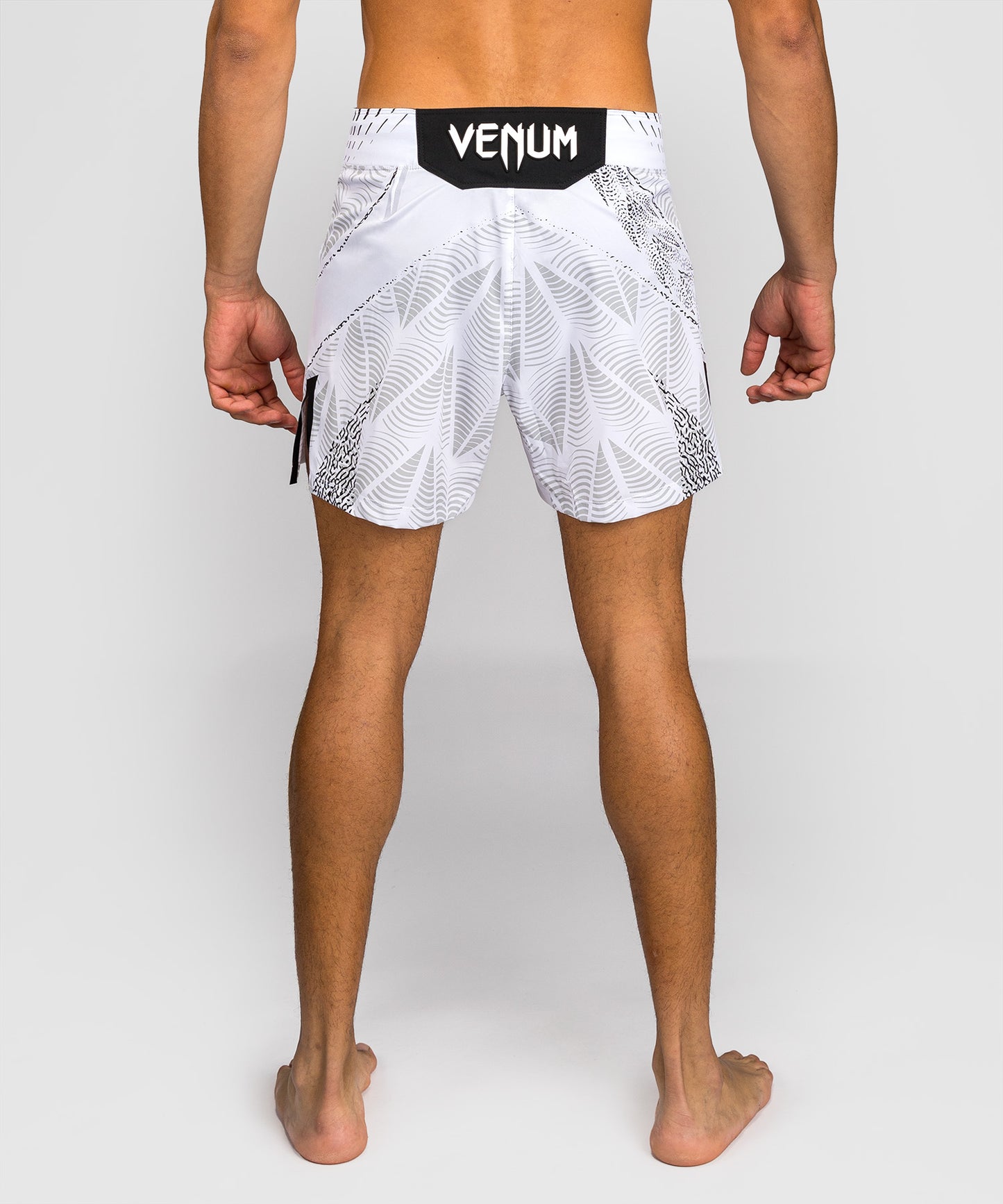 Short de combat coupe courte Homme UFC Zenith by Venum Authentic Fight Night - Blanc