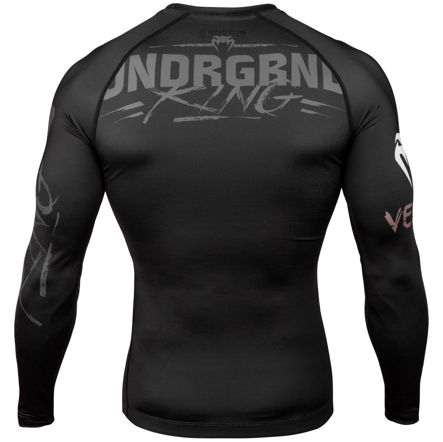 Rashguard Venum Underground King - Long Sleeve - Black/Sand
