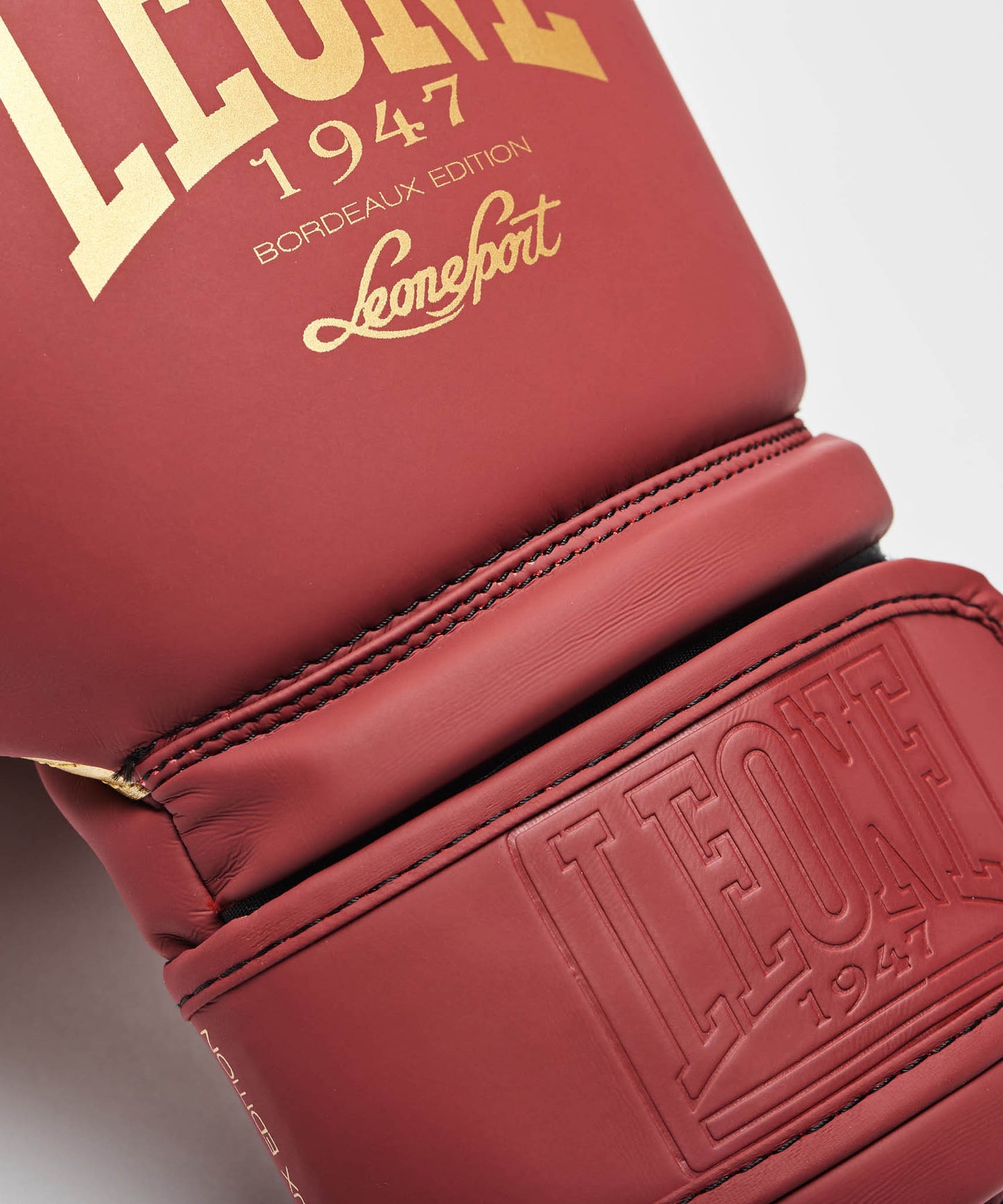 Leone GN059X Guantes de Boxeo - Burdeos