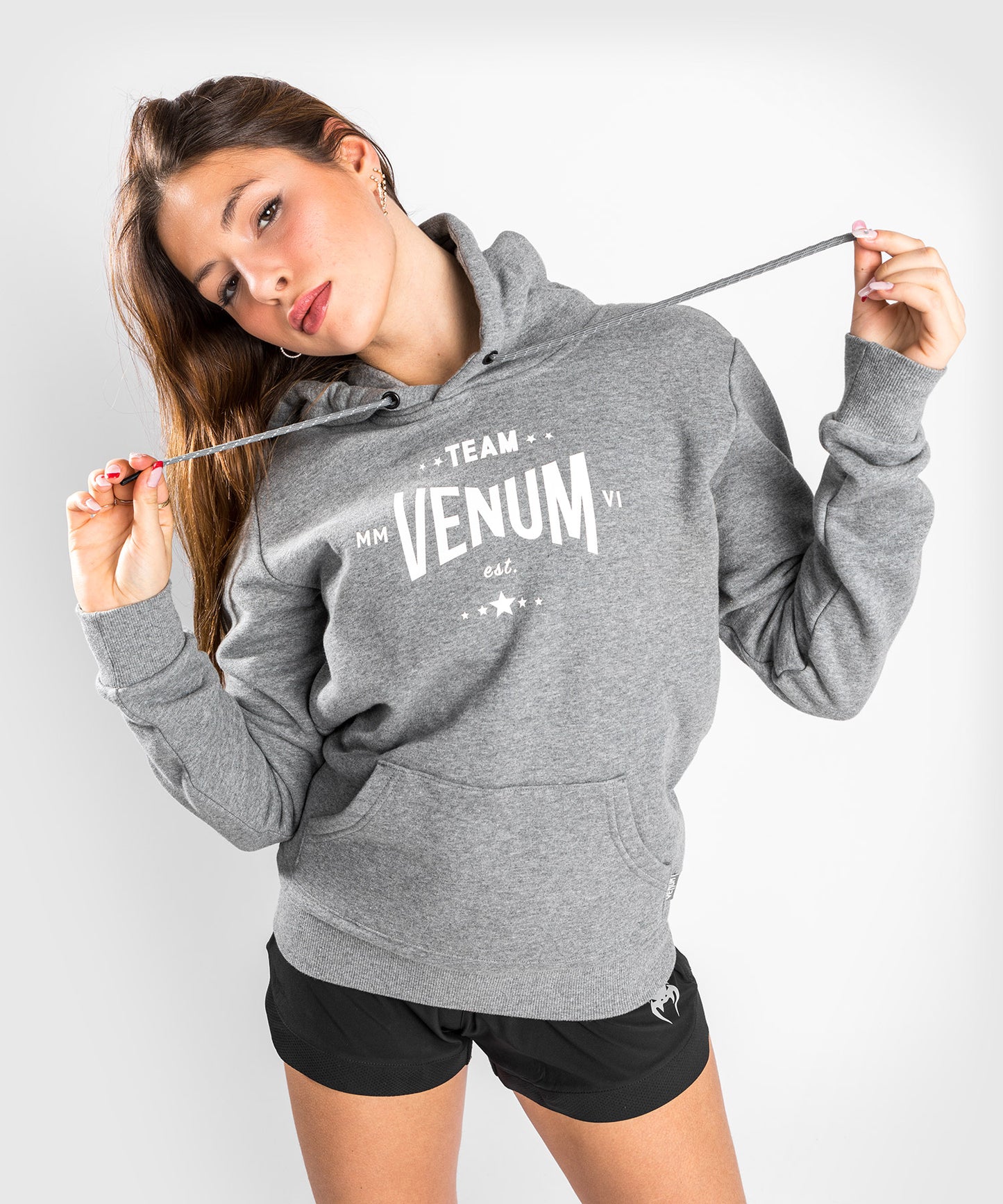 Venum Team 2.0 Hoodie für Frauen - Hellgrau