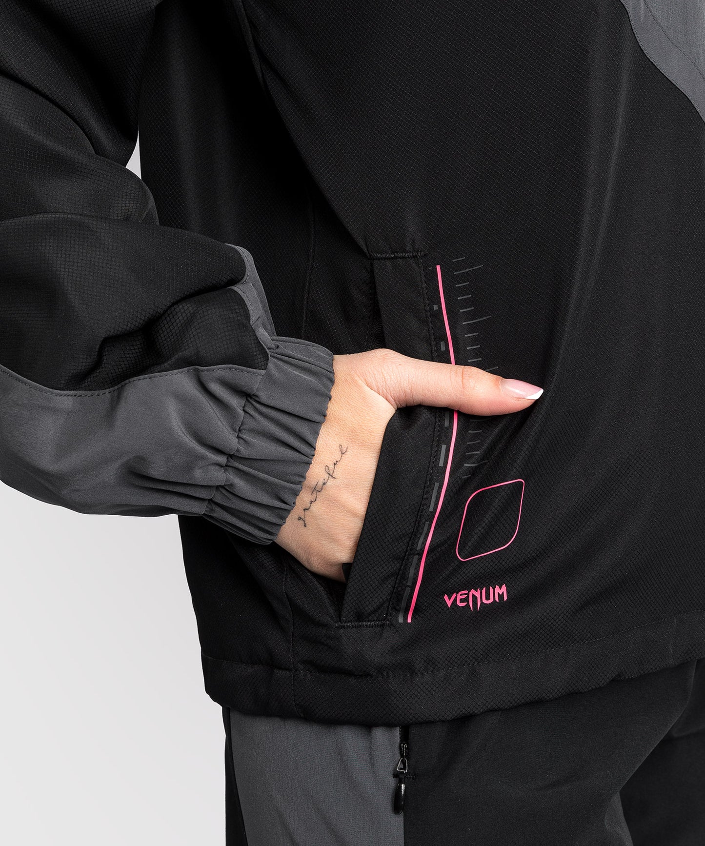Venum Tactical XT Track Jacket - Black/Storm Grey