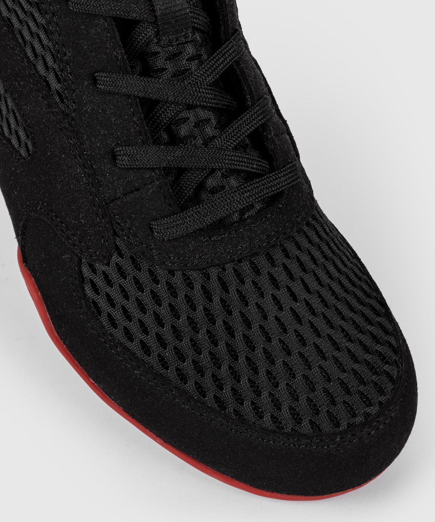 Venum Contender Calzado de Boxeo - Negro/Dorado/Rojo