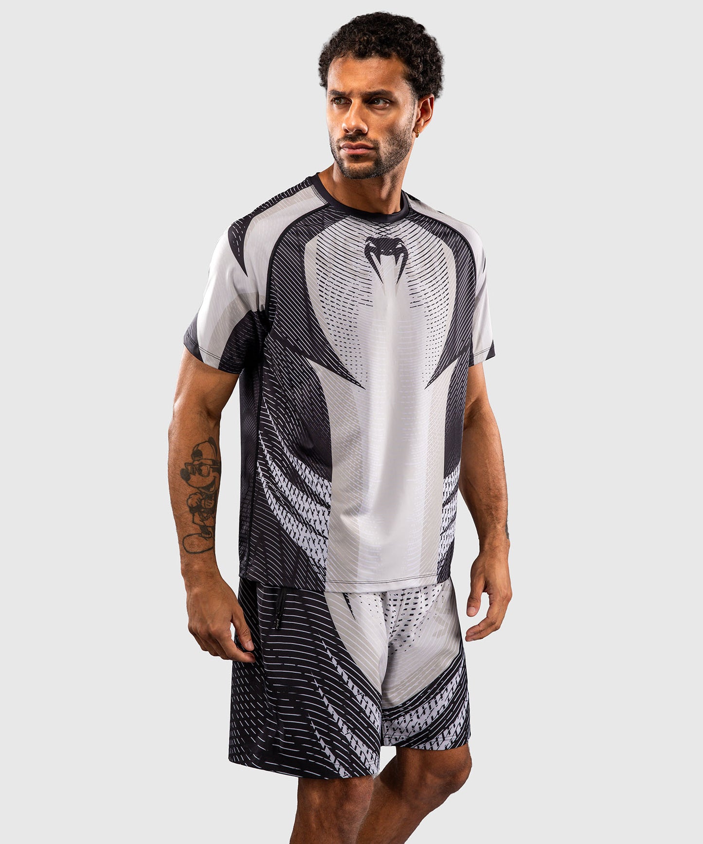 Venum Galactic 3.0 Camiseta Dry Tech - Blanco Hueso/Negro