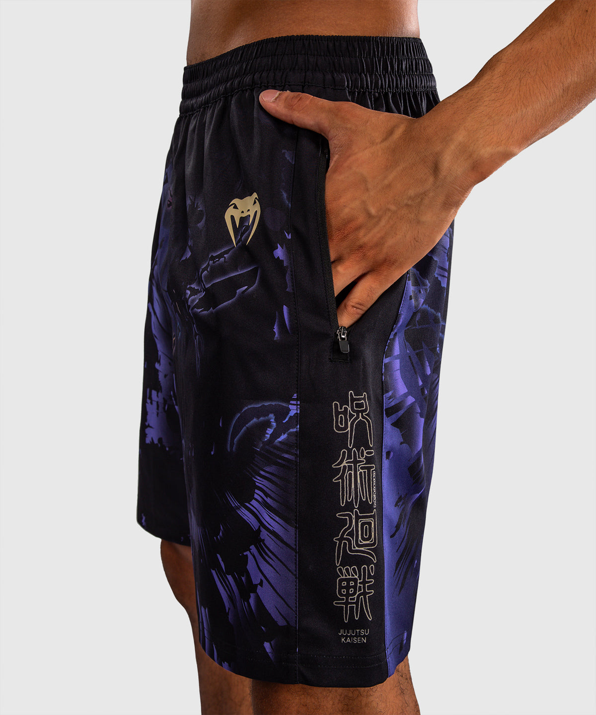 Jujutsu Kaisen x Venum Gojo Trainingsshorts – Lila
