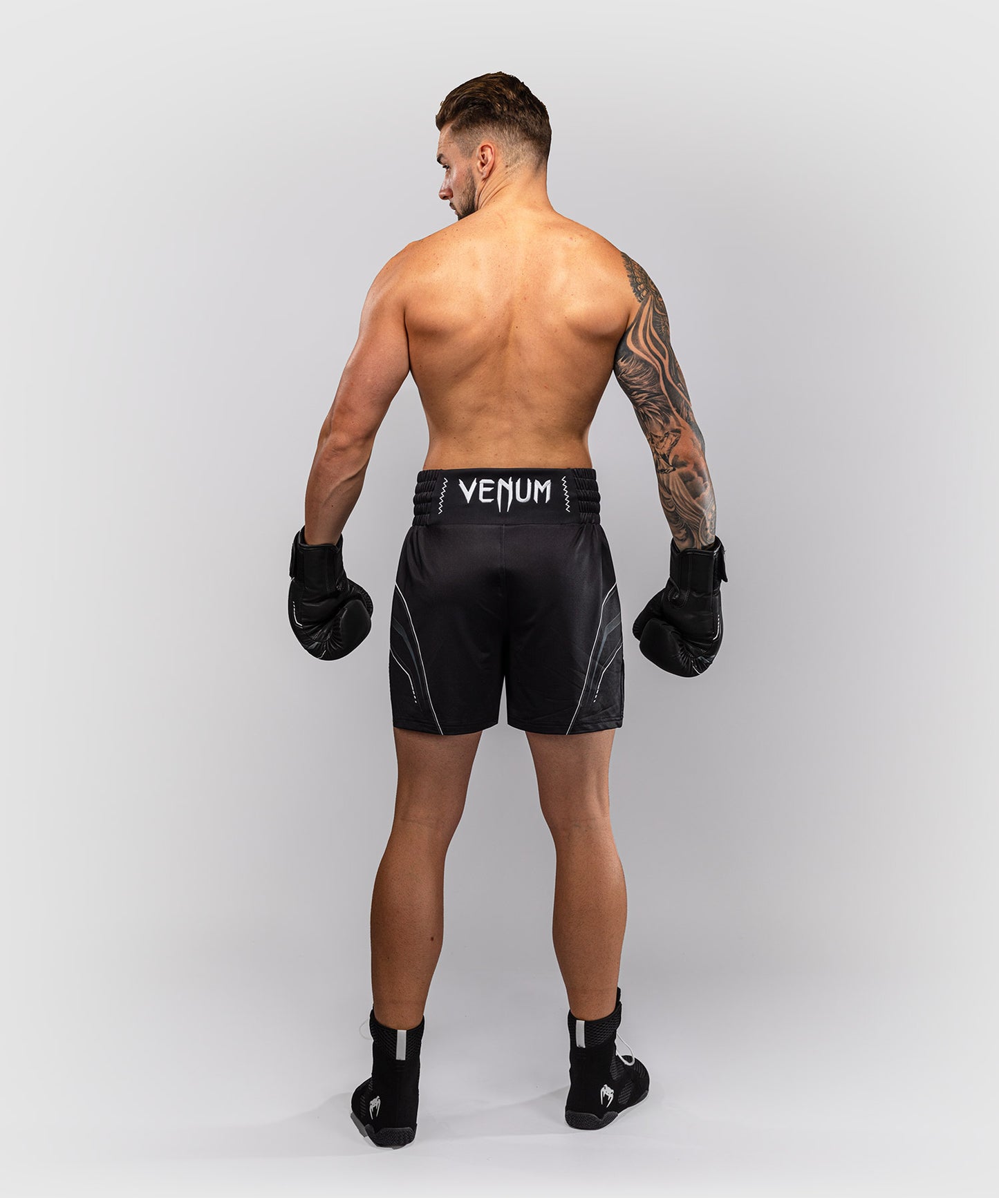 Venum Streamline Boxshorts – Schwarz/Weiß
