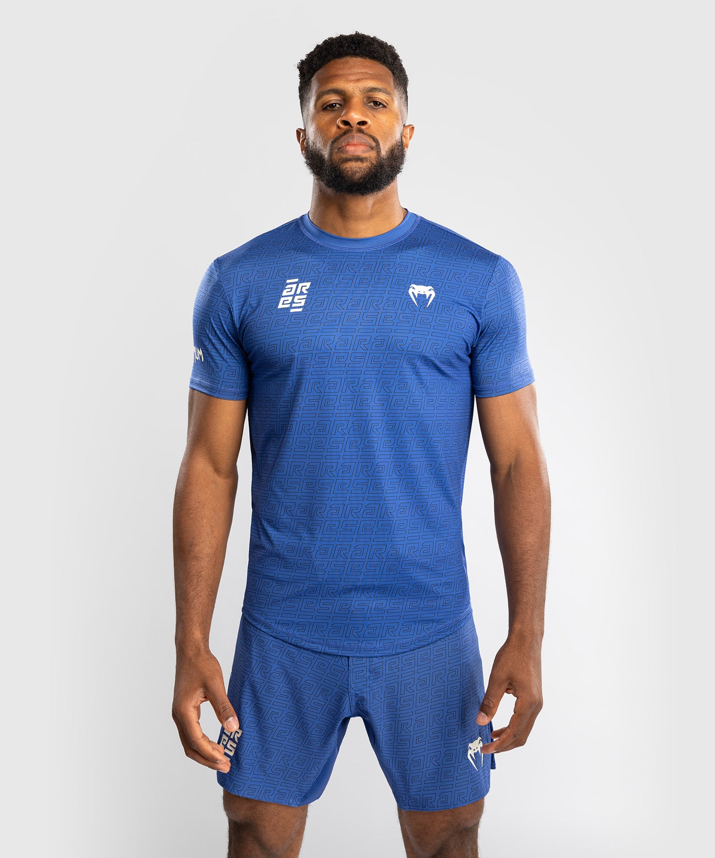 T-shirt Dry-tech pour Hommes Venum x Ares - Bleu Royal