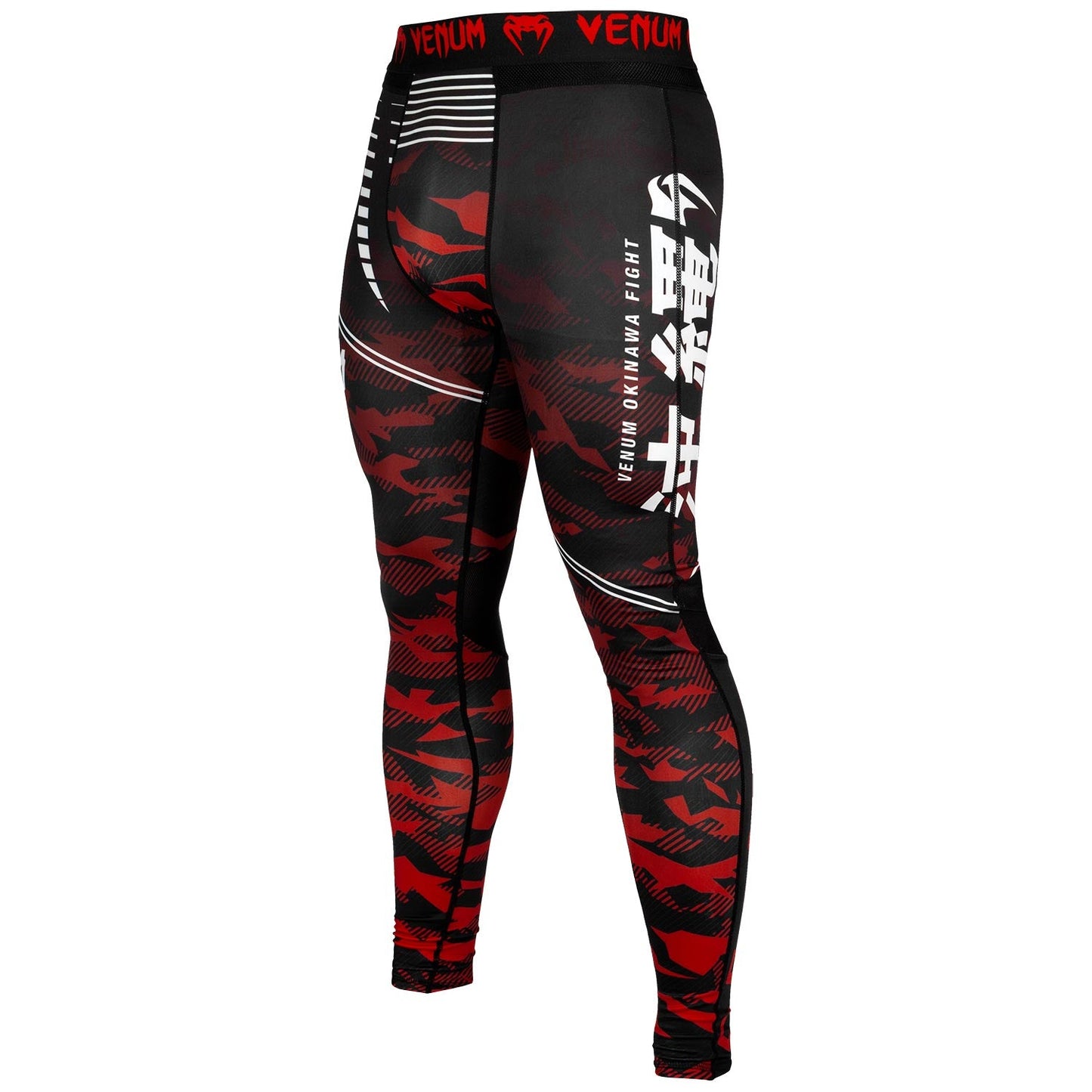 Pantalon de Compression Venum Okinawa 2.0 - Noir/Blanc-Rouge