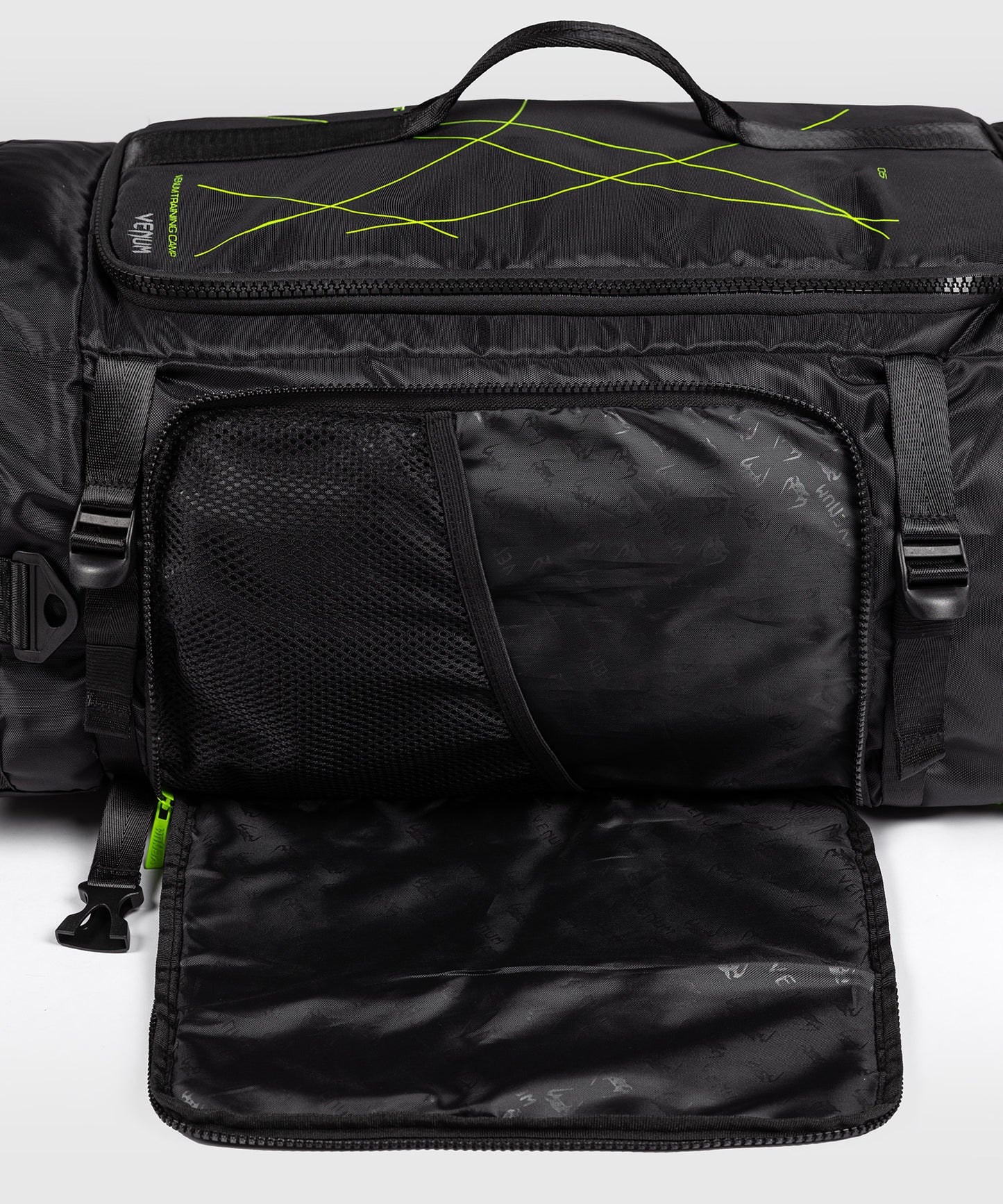 Sac de sport Venum Training Camp 4.0 - Noir/Vert Fluo