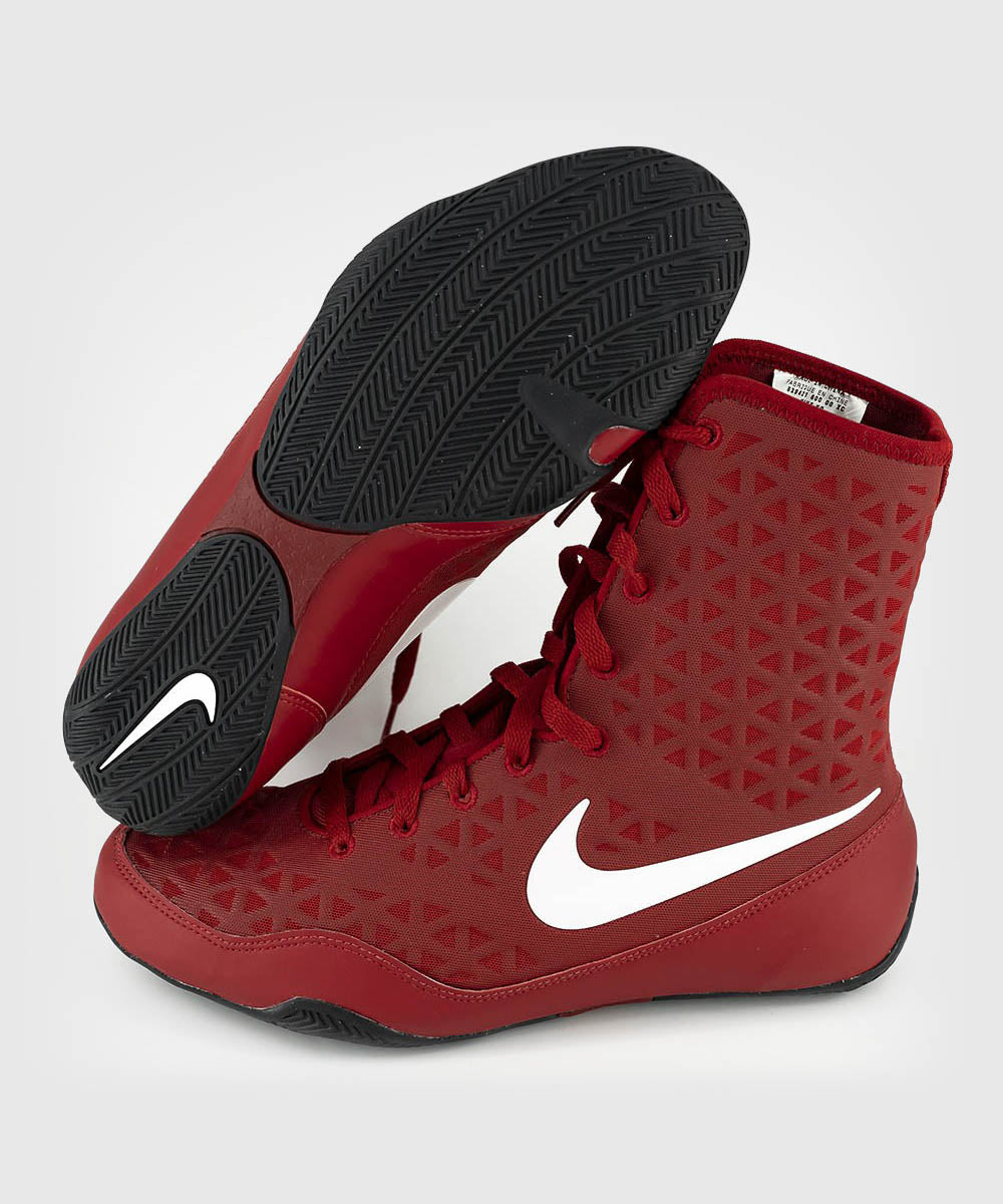 Nike Ko Scarpe da Boxe - Rosso/Bianco