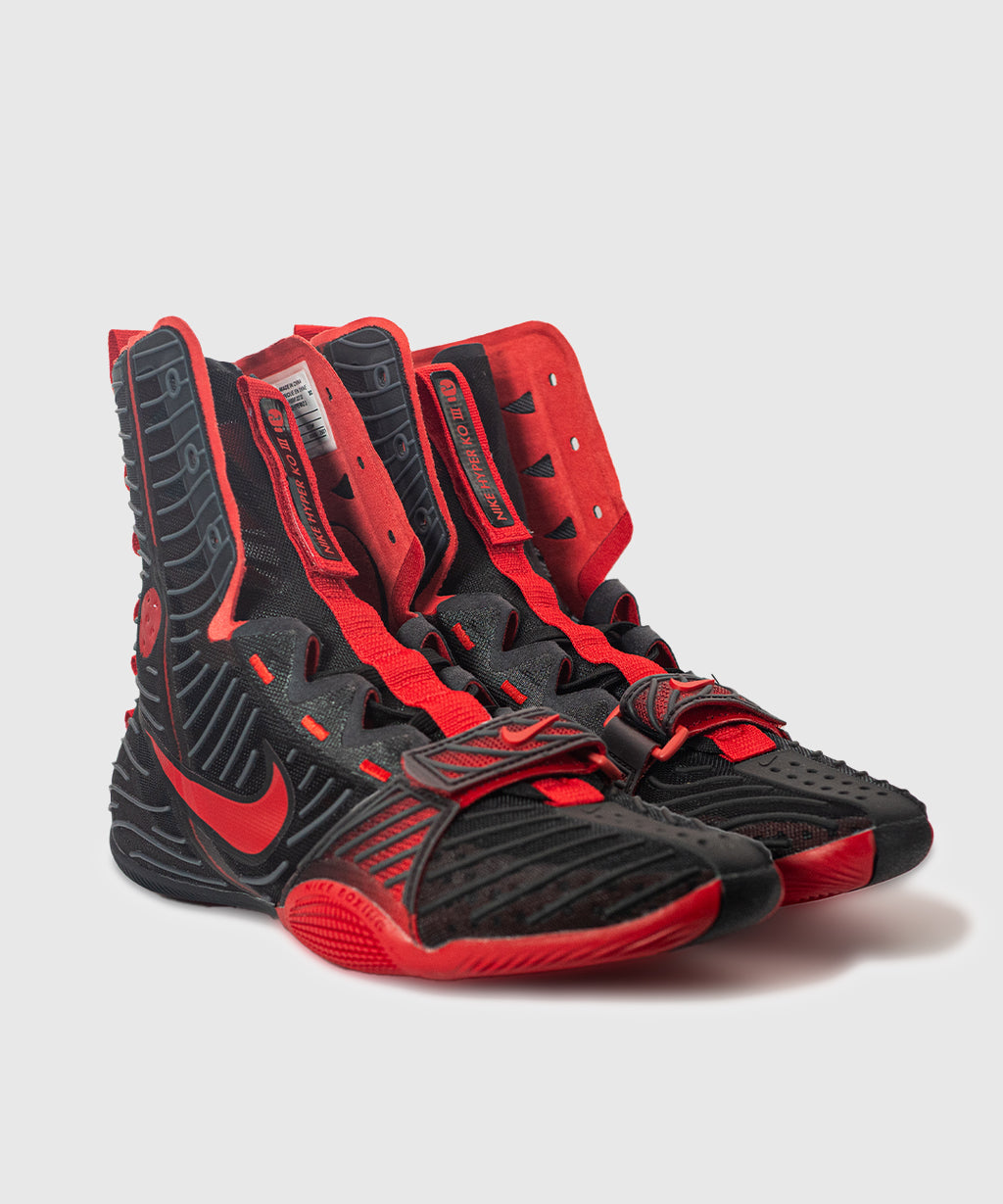 Nike Hyperko 3 Scarpe da Boxe - Nero/Rosso