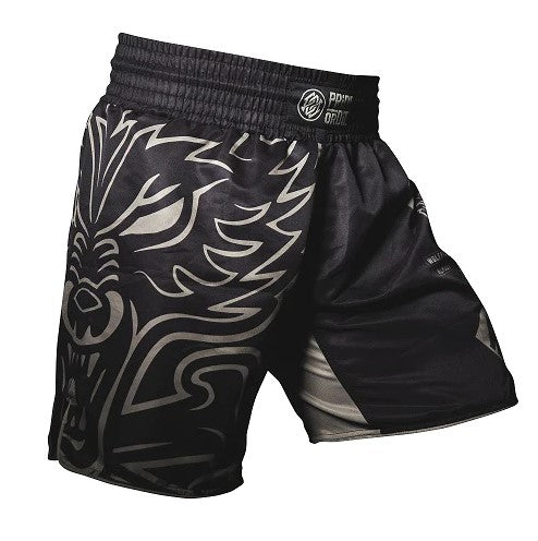 Pride Or Die Wolf Pack Fightshorts - Negro