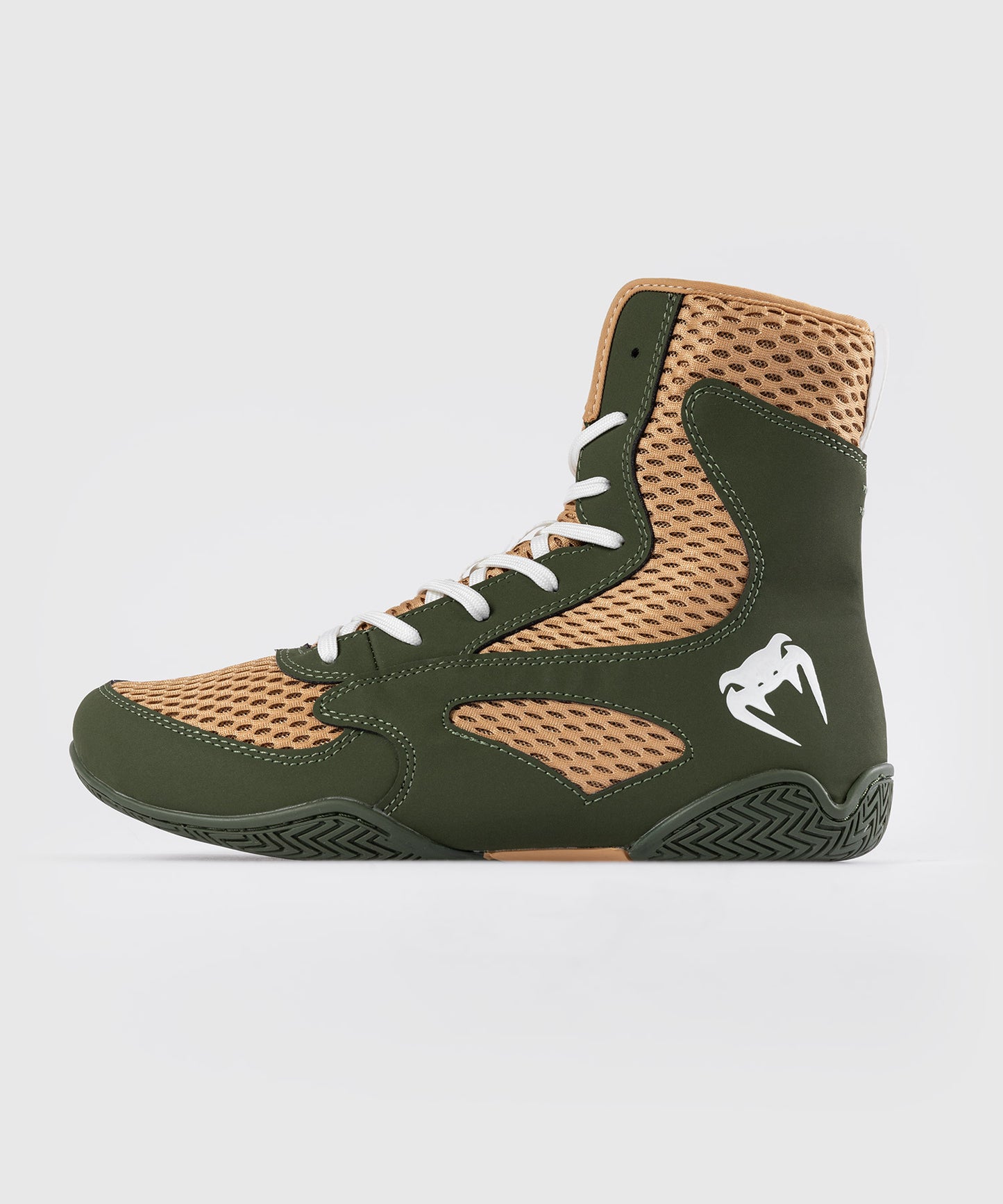Venum Contender Scarpe da Boxe - Verde Militare/Sabbia
