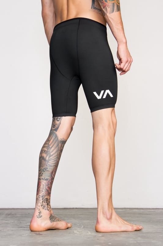 RVCA Kompressionsshorts - Schwarz