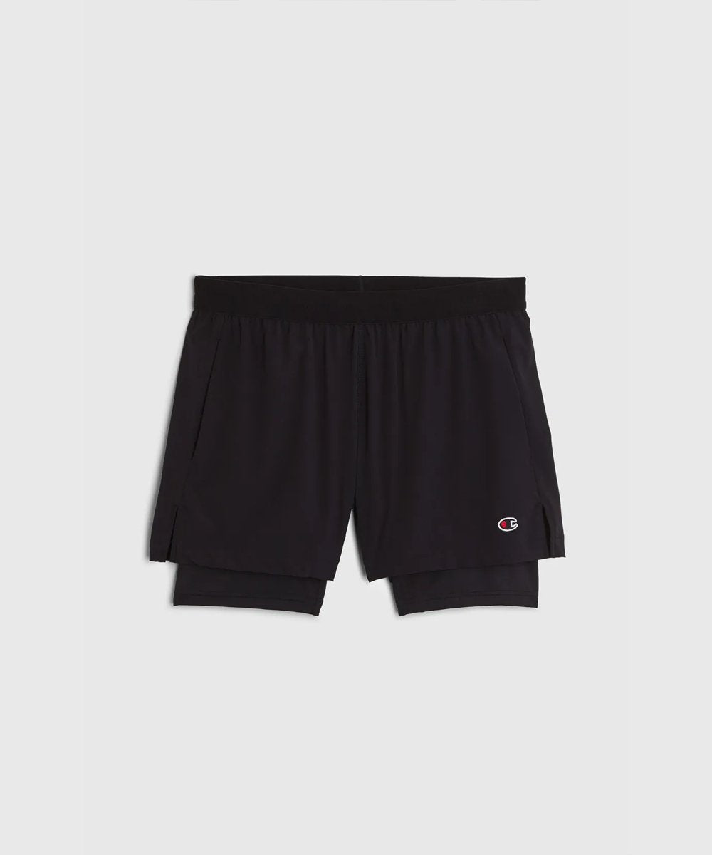 Champion 2 En 1 Fightshorts – Schwarz