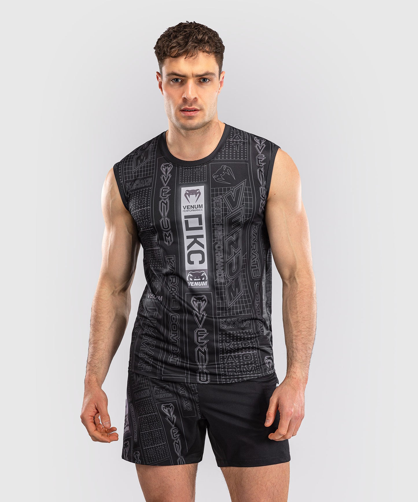 Débardeur Dry Tech Karate Combat by Venum – Noir/Gris