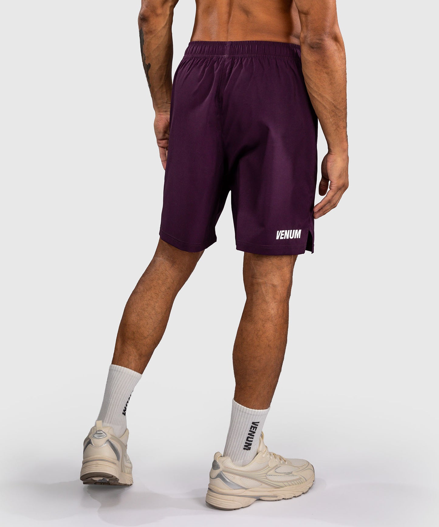 Venum Contender Shorts de entrenamiento - Morado oscuro/Blanco