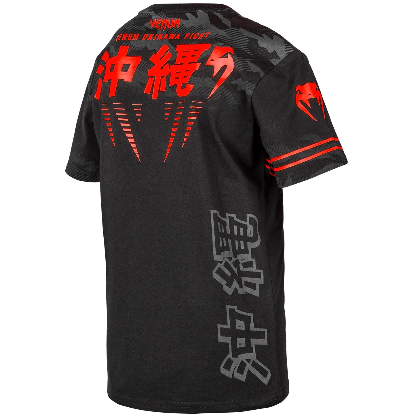 Venum Okinawa 2.0 Kids Kinder T-Shirt - Schwarz/Rot