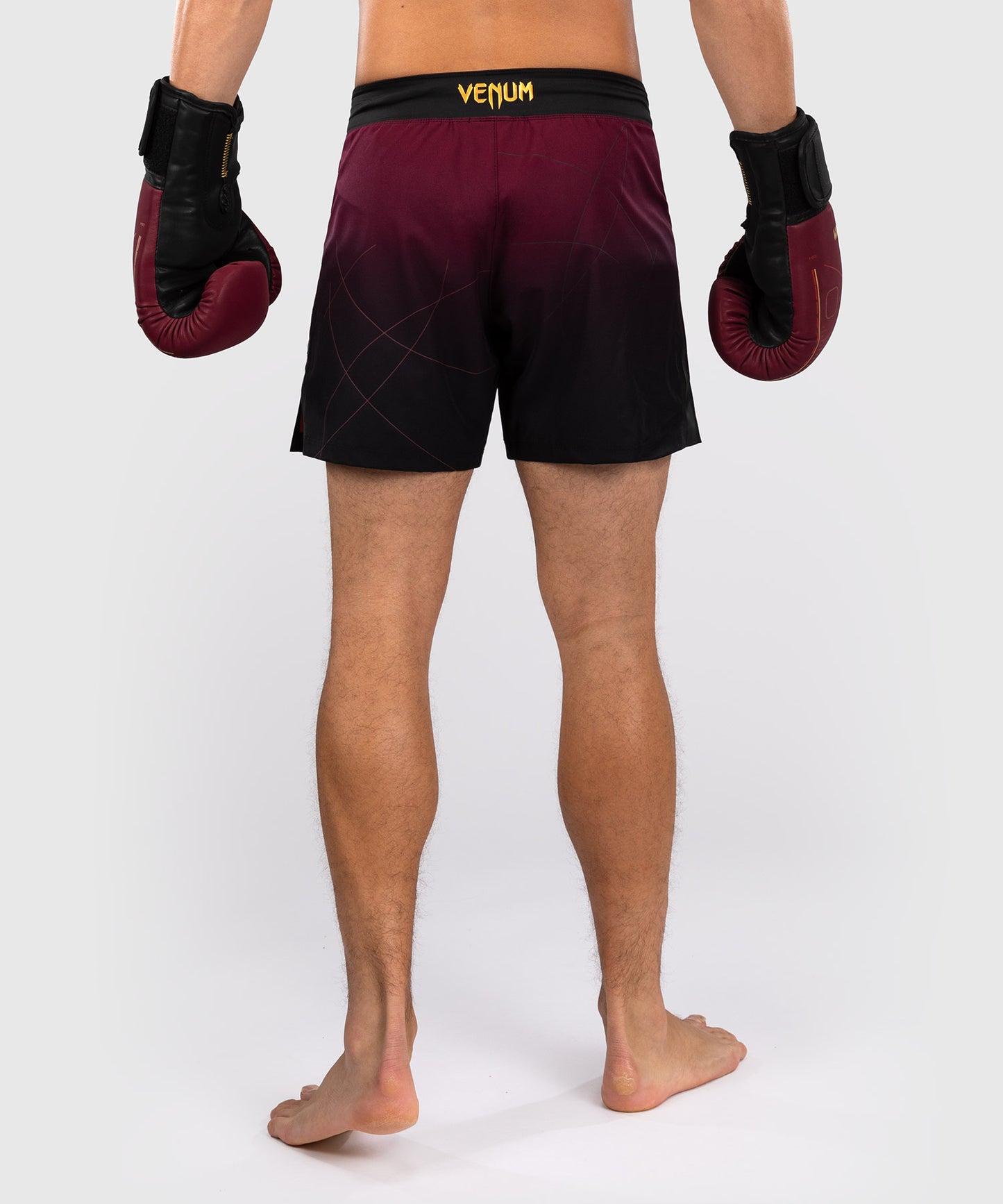 Venum Tactical XT Pantalones cortos de lucha - Negro/Burdeos/Oro